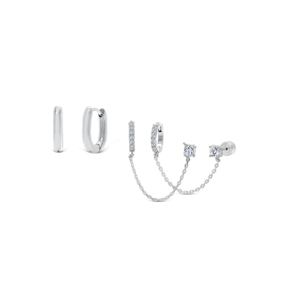 Hoops, Huggies & Studs – “All Connected”