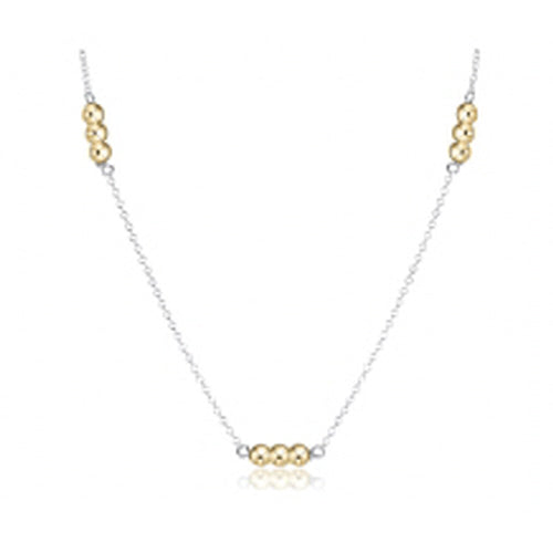 Choker 17" Sterling and Mixed Metal Collection