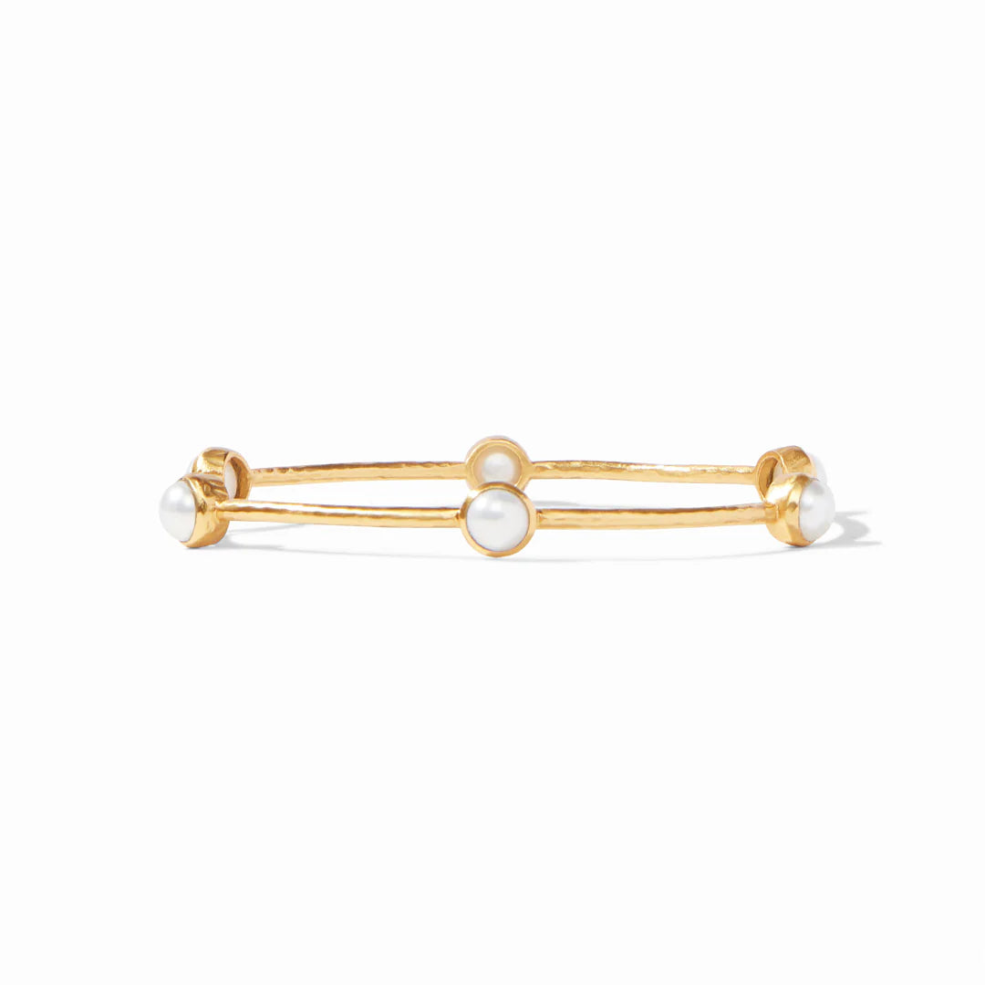Milano Luxe Bangle- Pearl