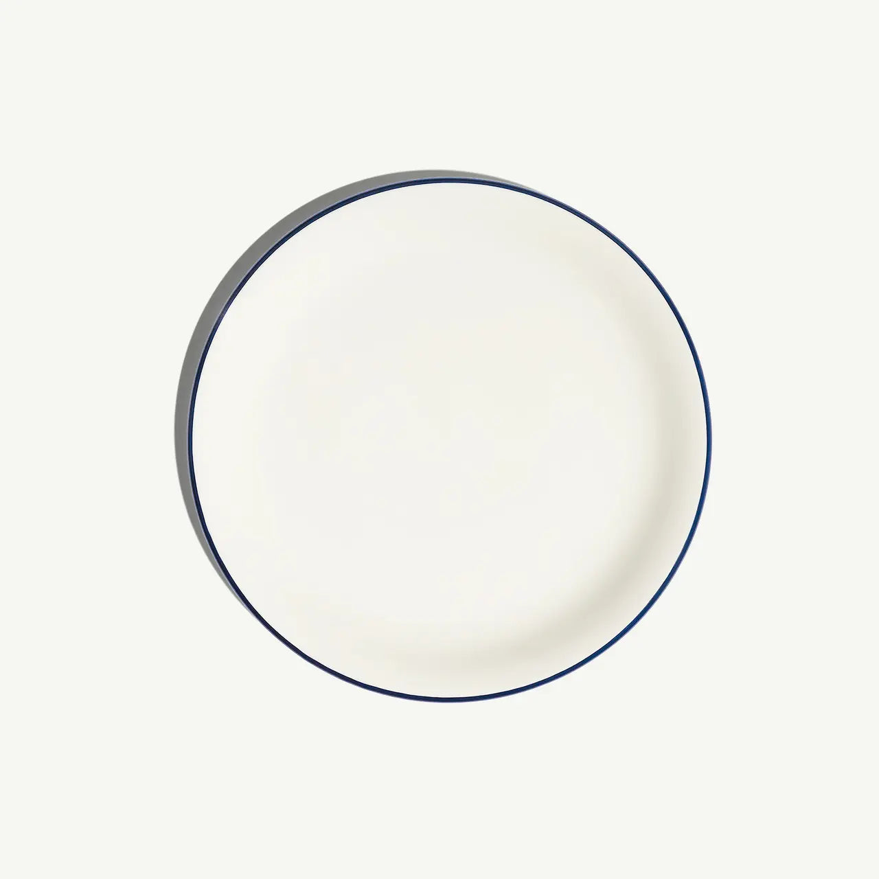 Salad Plate Set of 4-Navy Rim