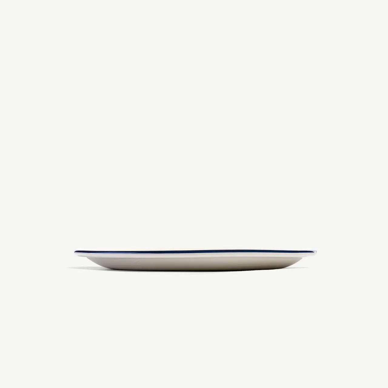 Salad Plate Set of 4-Navy Rim