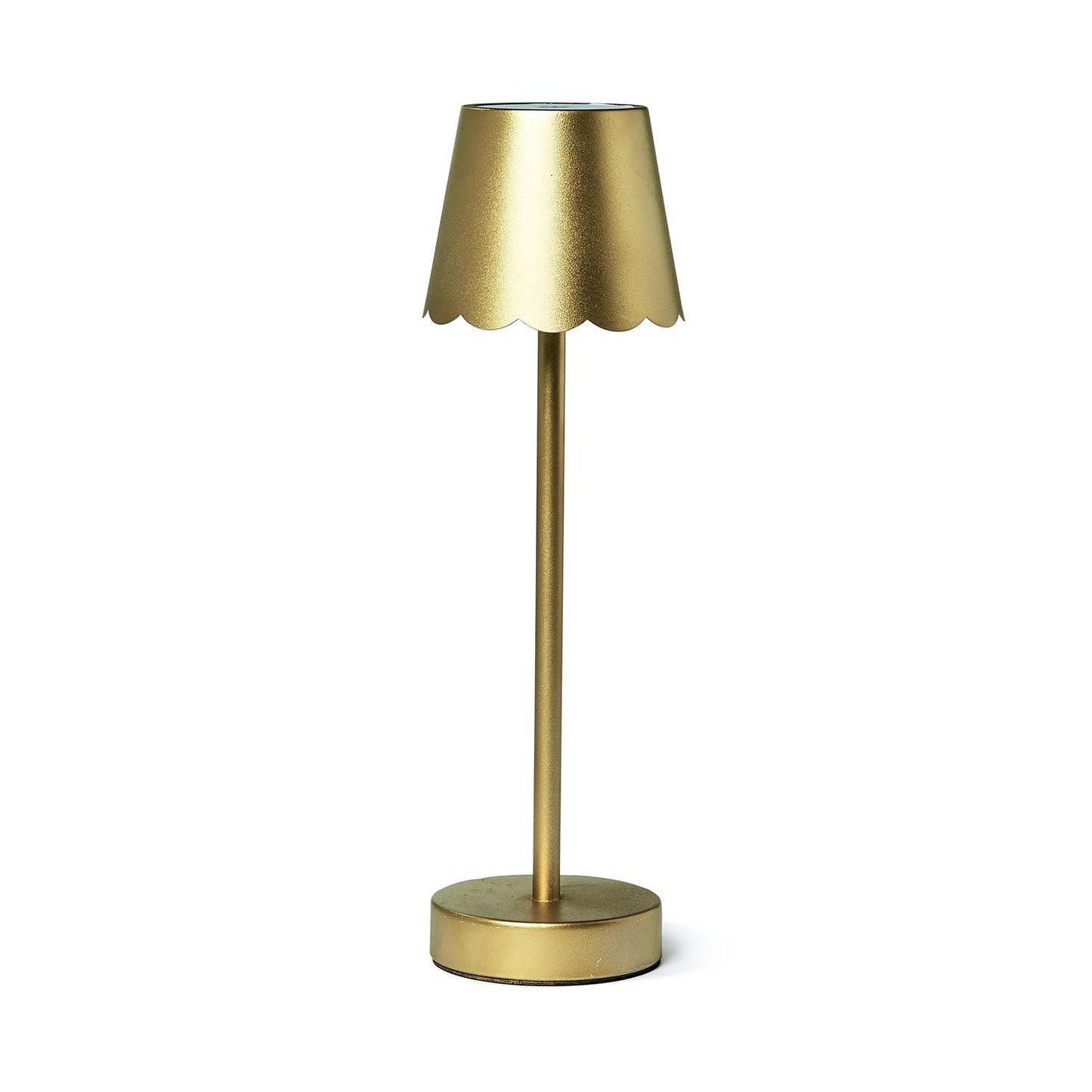 LED Table Lamp w/Scalloped Edges