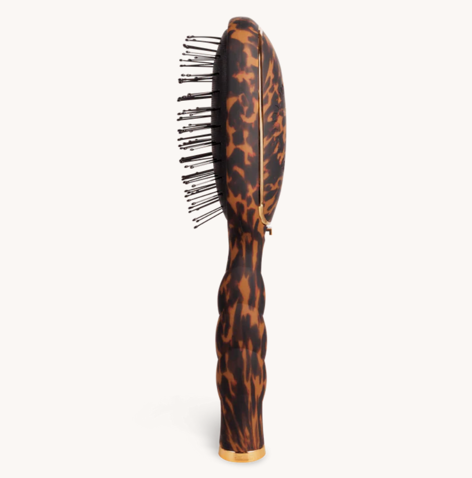 TELETIES- Detangler Hair Brush for Fine Hair – Tortoise