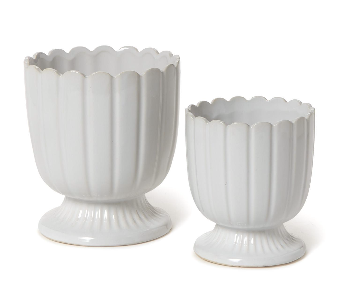 Scalloped Edge Planter