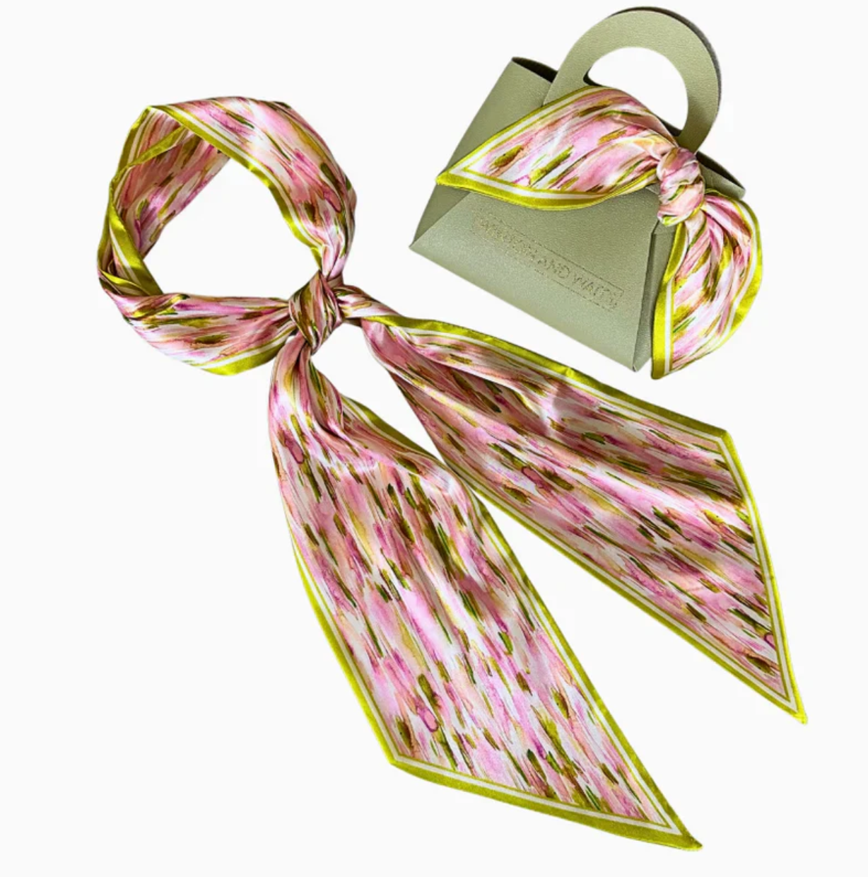 Pastel Brushstrokes Accessory Scarf