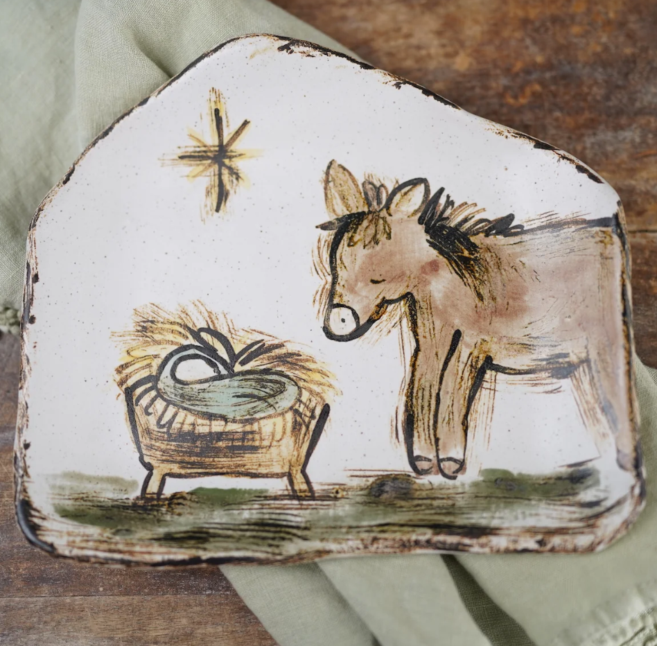 Quiet Manger Moment Platter