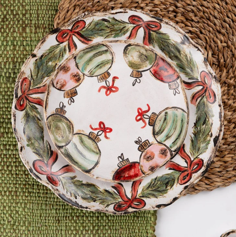 Baubles & Bows Plate