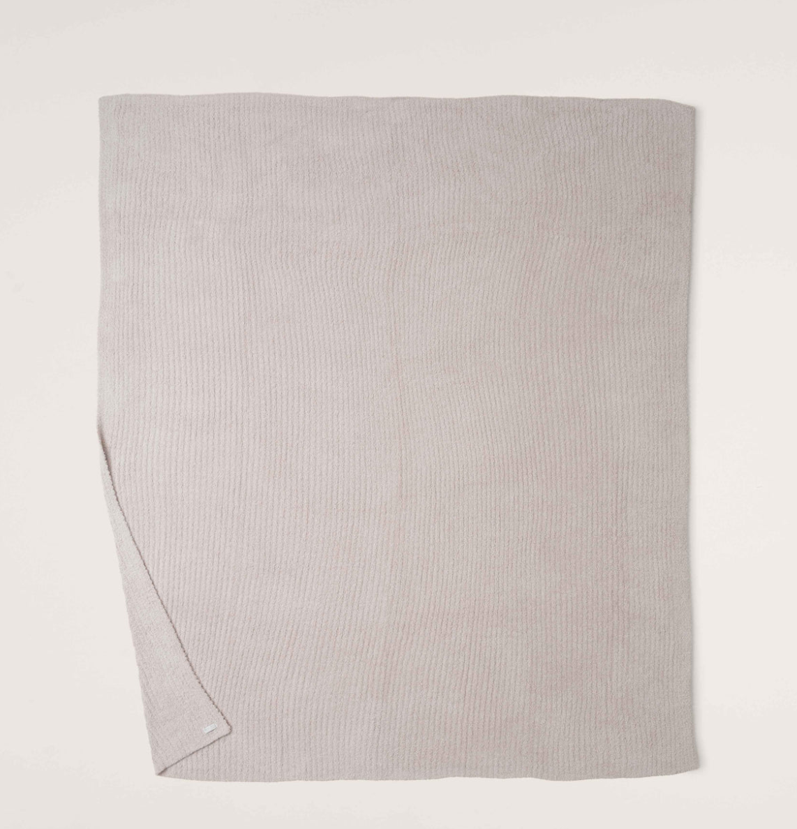 Barefoot Dreams- Ribbed Blanket- Stone