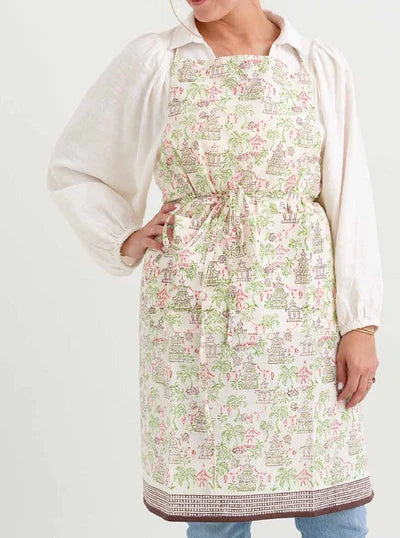 Palms & Pagodas Apron