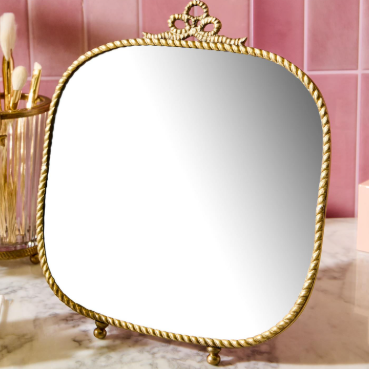Antique Gold Vanity Mirror