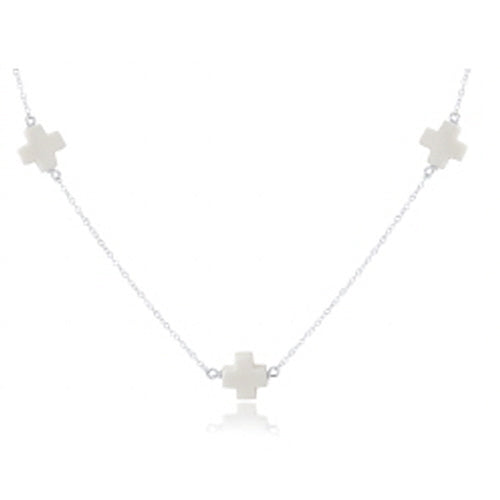 Choker 17" Sterling and Mixed Metal Collection