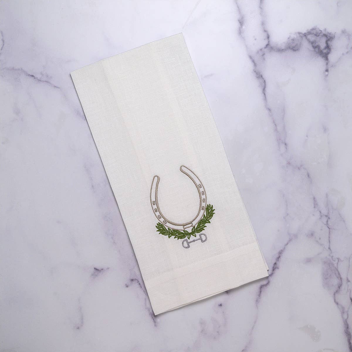 Arte Italica & Crown Linen Designs - Equestrian Linen Towel