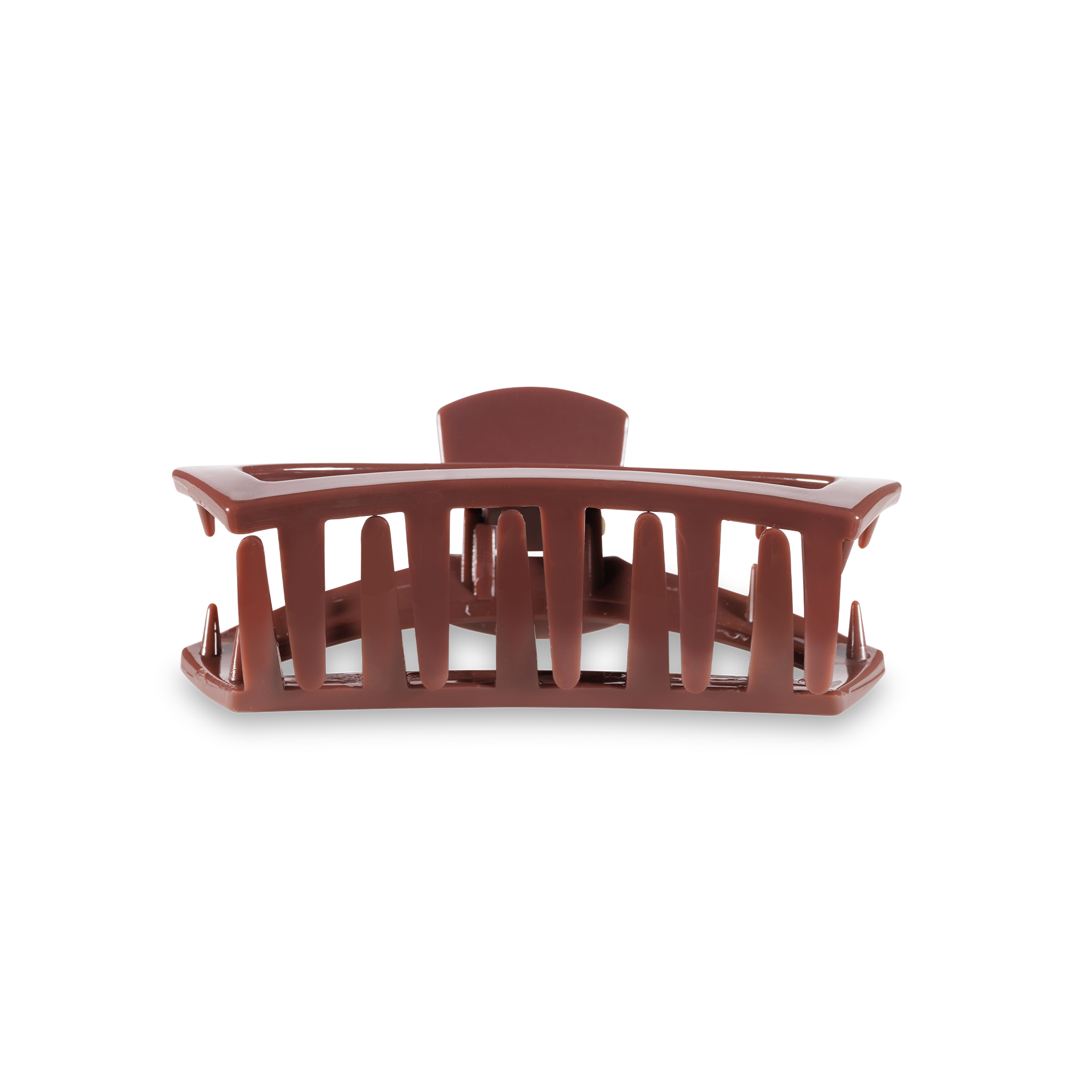 Open Hair Clip | Tiny | Nutmeg