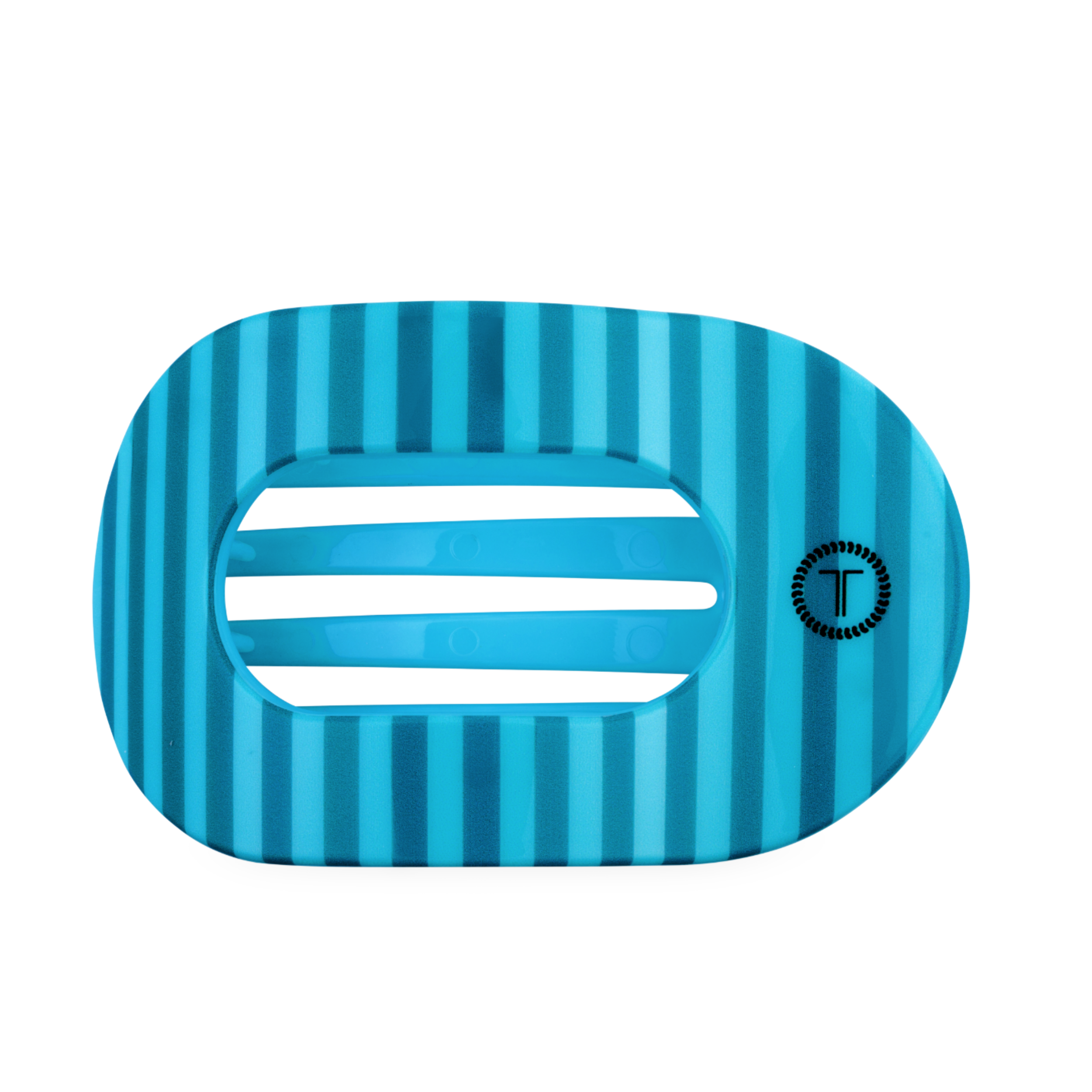 TELETIES - Splash Zone | Large | Flat Round Hair Clip