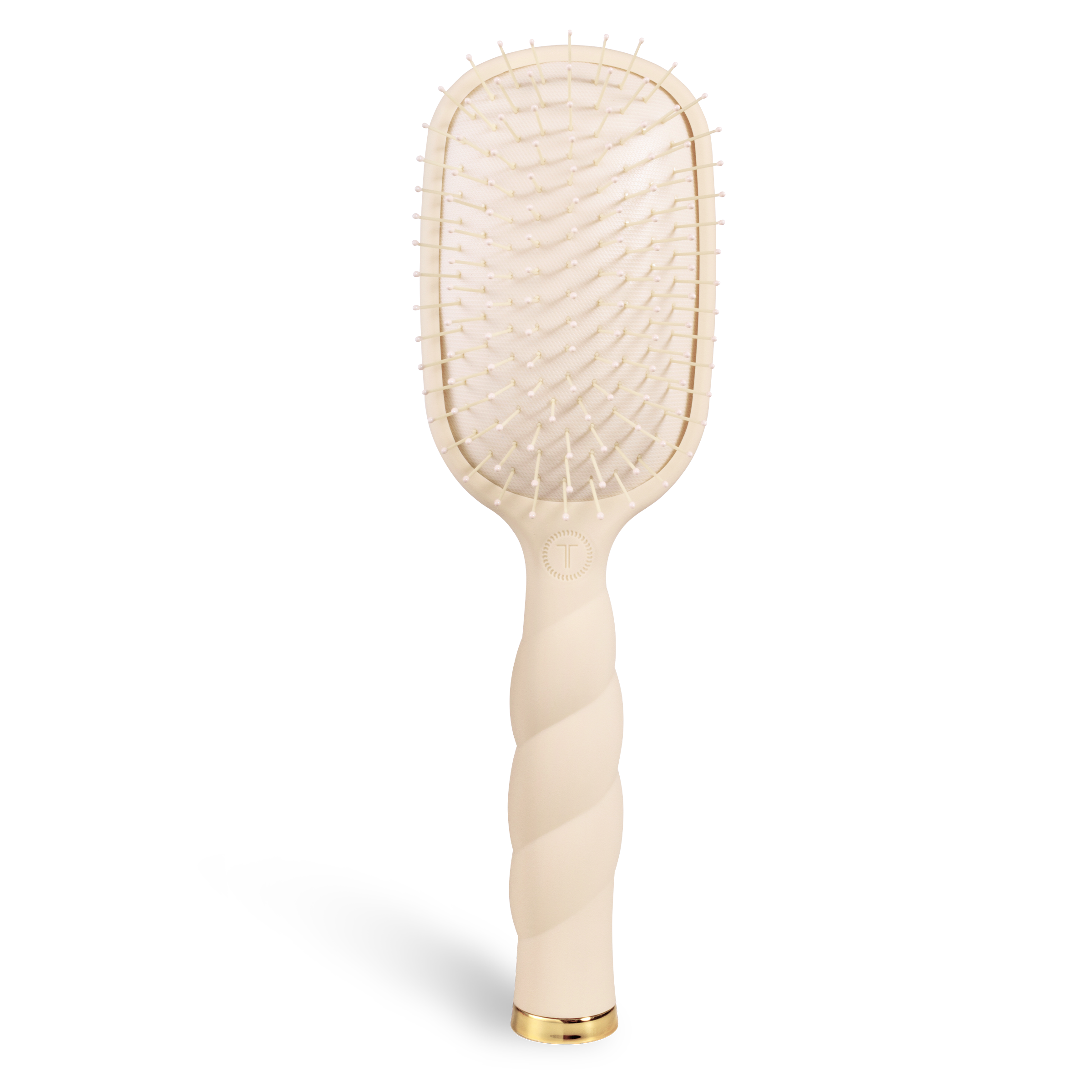 TELETIES - Detangler Hair Brush for Medium Hair - Tan