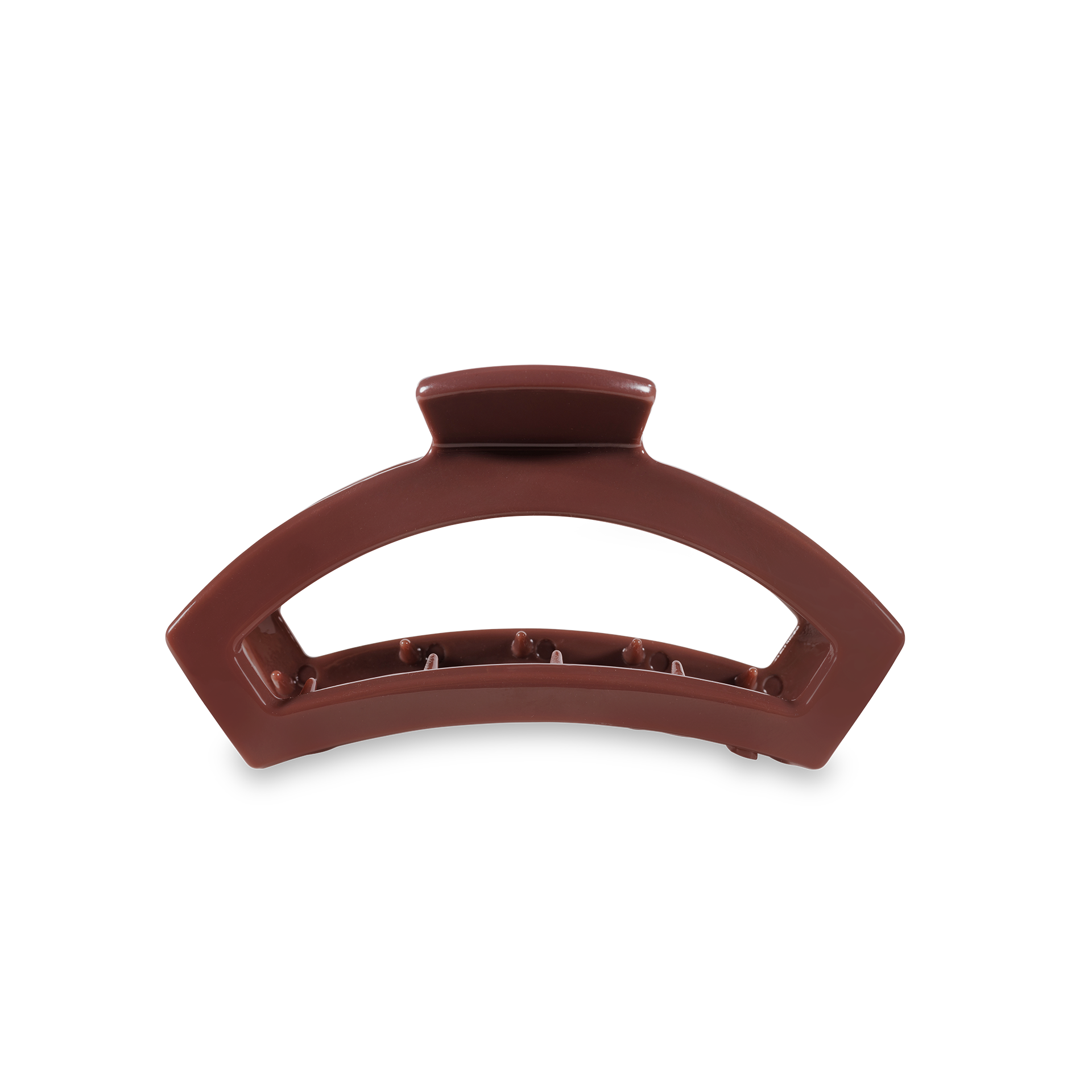 Open Hair Clip | Tiny | Nutmeg