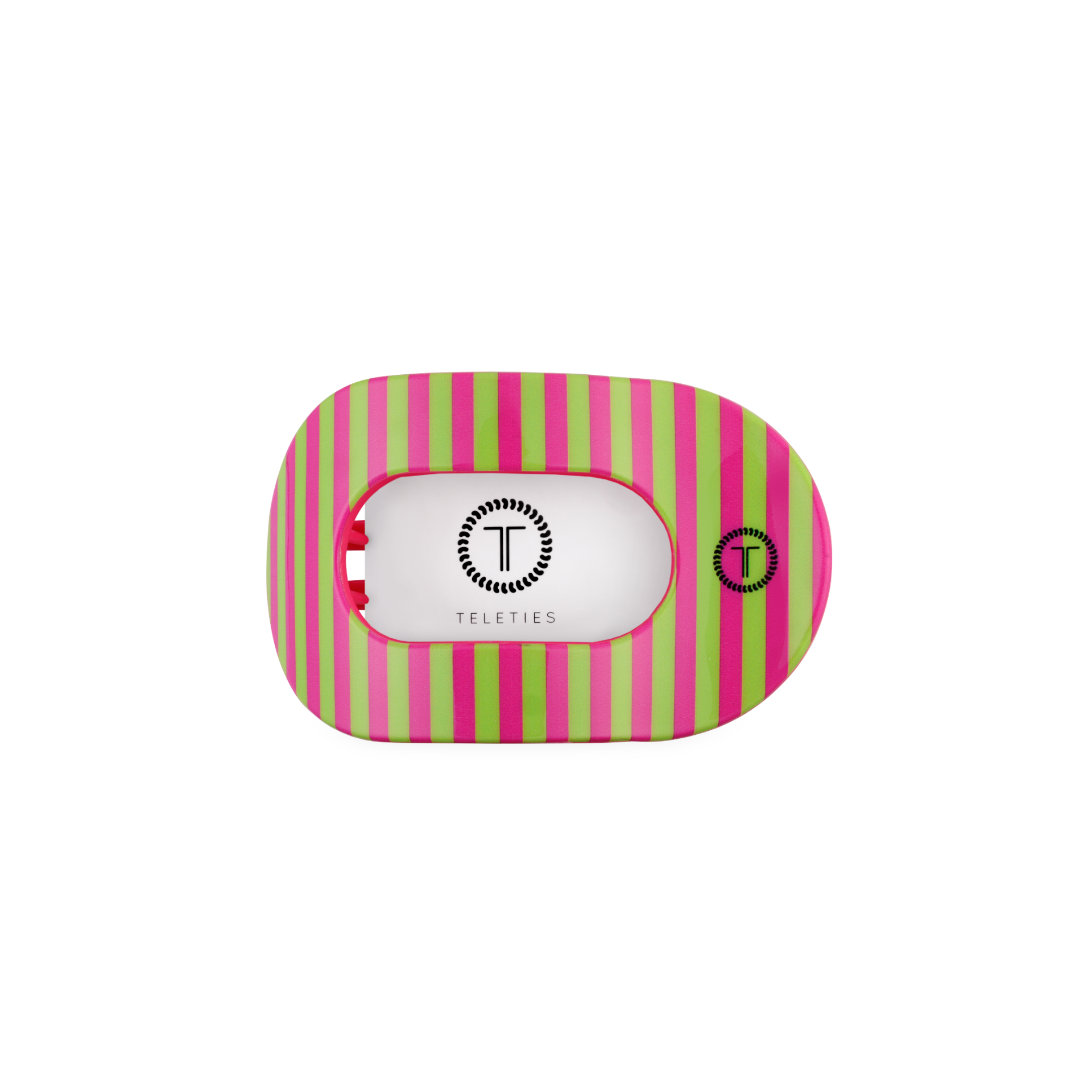 TELETIES - Summer Crush | Small | Flat Round Hair Clip