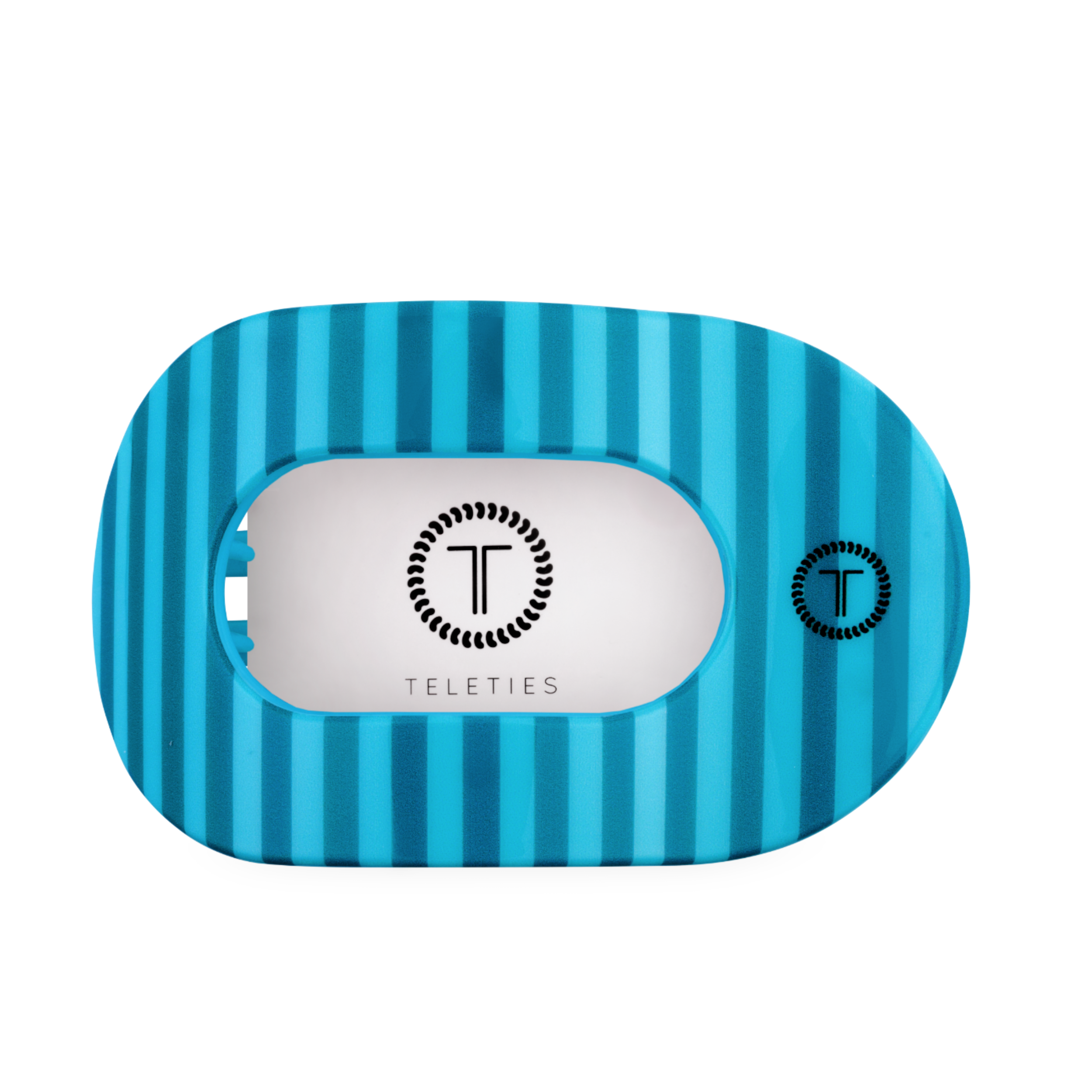 TELETIES - Splash Zone | Large | Flat Round Hair Clip