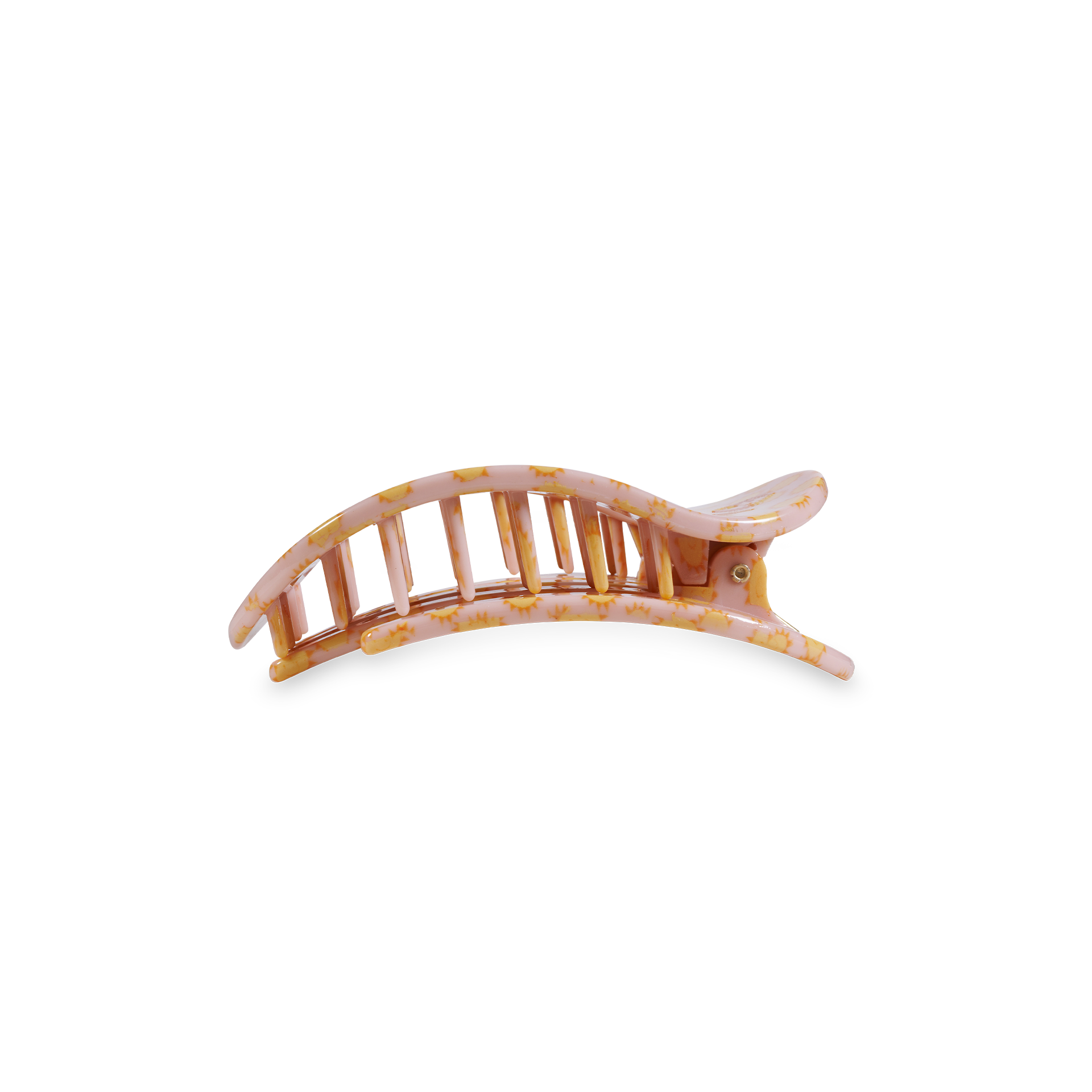 Round Flat Hair Clip | Small | Sunny Days Ahead