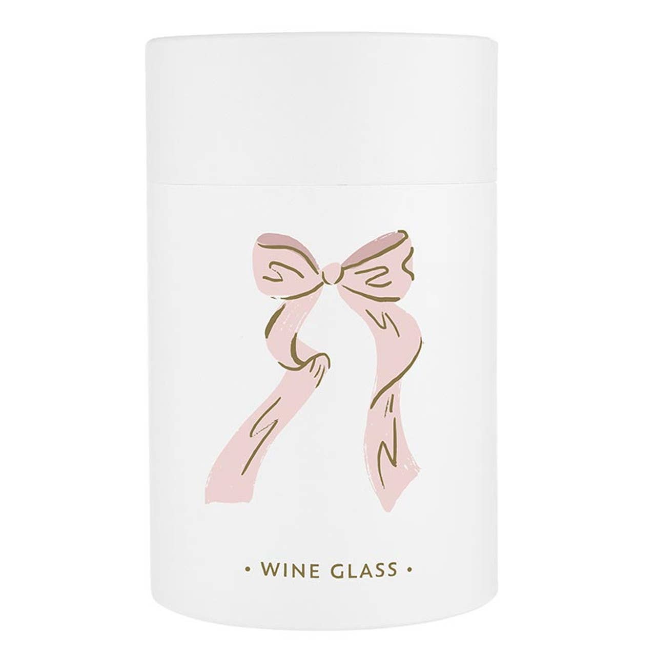 Santa Barbara Design Studio by Creative Brands - Stemless Wine Glass - Pink Bow