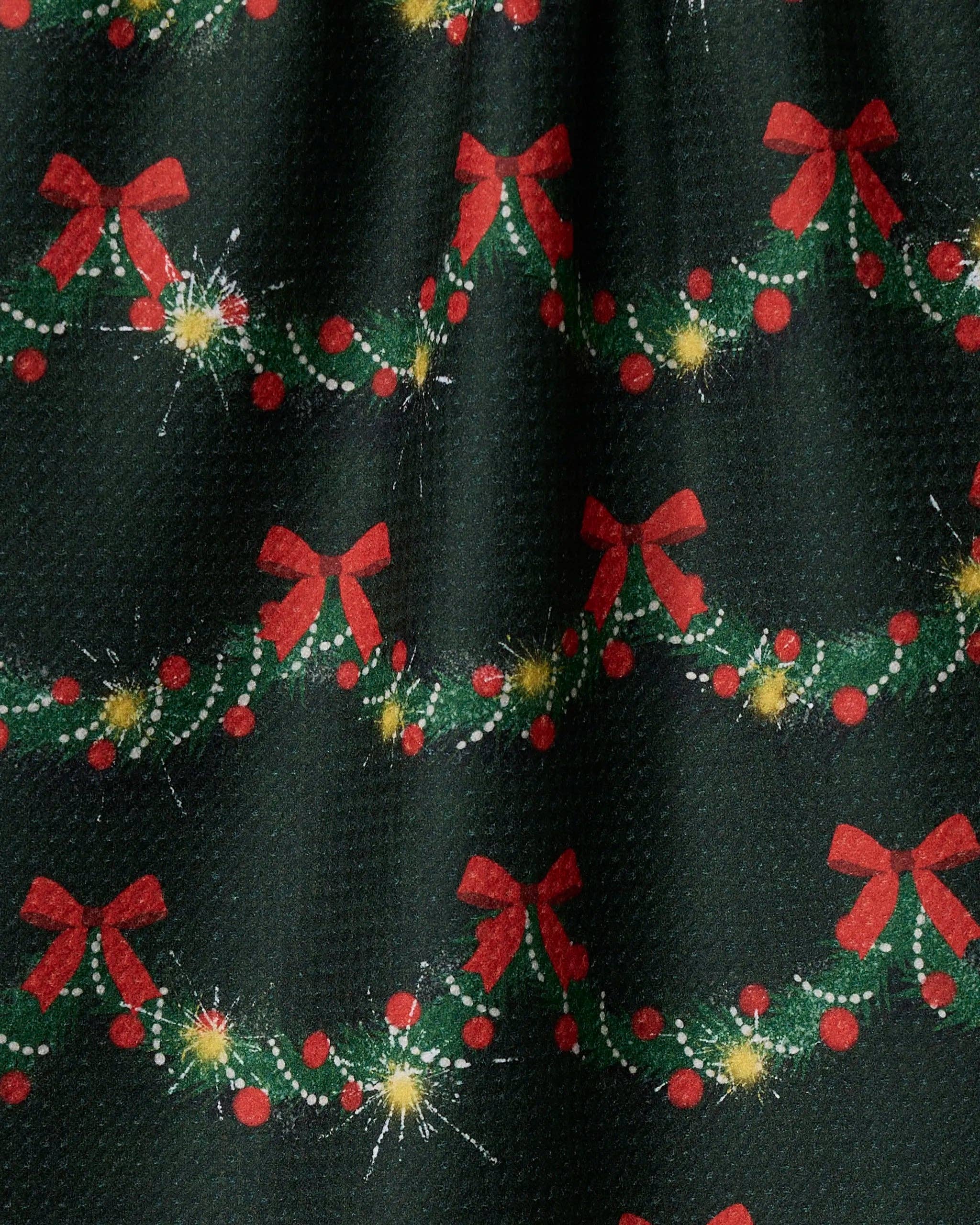 Geometry - Yuletide Garland Tea Towel