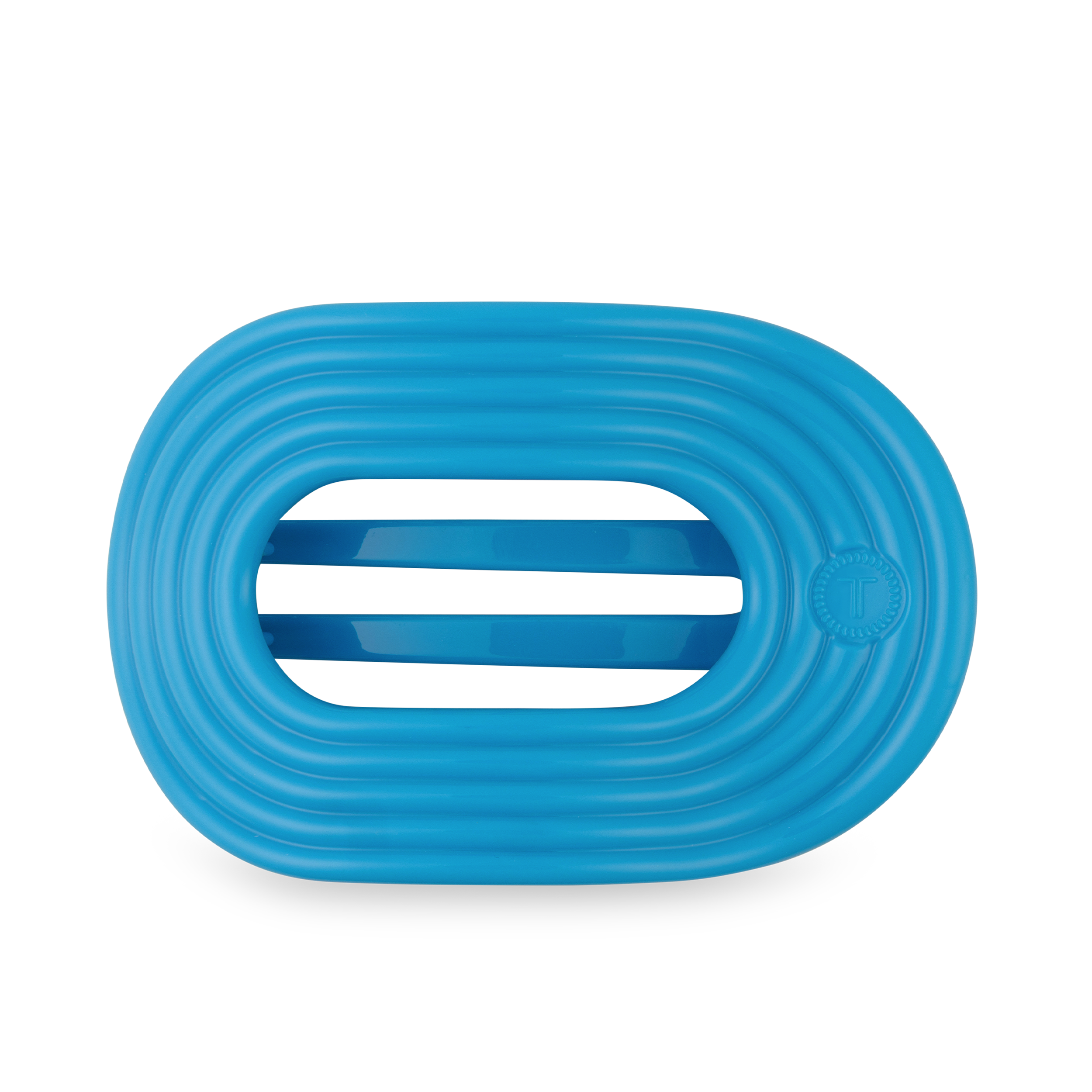 TELETIES - Flat Round Hair Clip | Large | Miami Vice