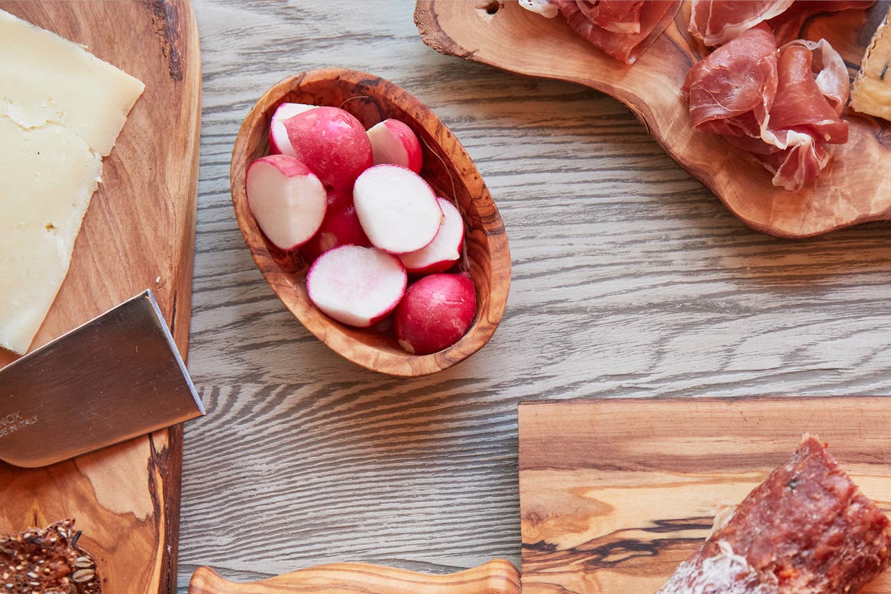 Italian Olivewood Aperitivo Bowls