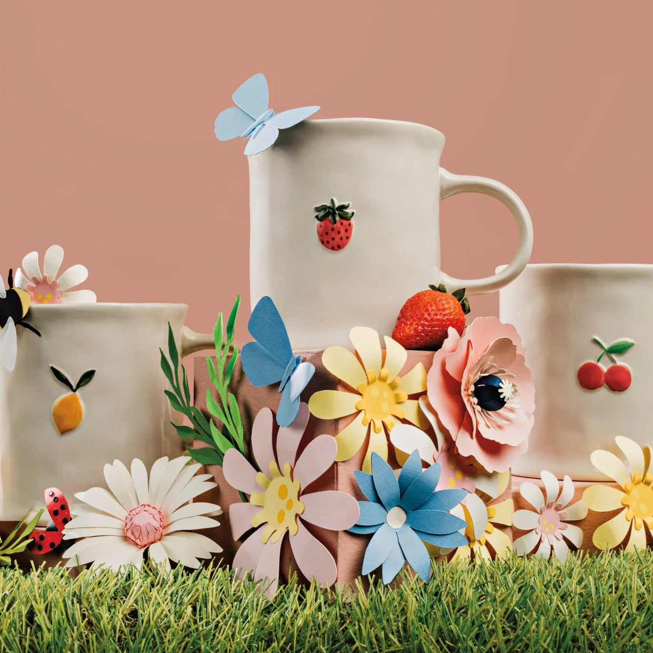 Petite Strawberry Mug