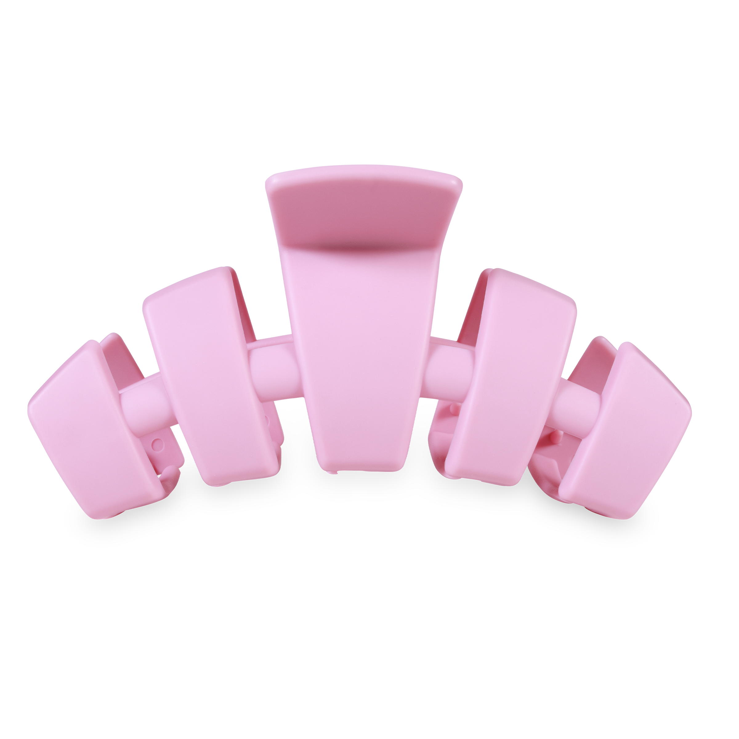 TELETIES - Classic Hair Clip | Large | Merry Pinkmas