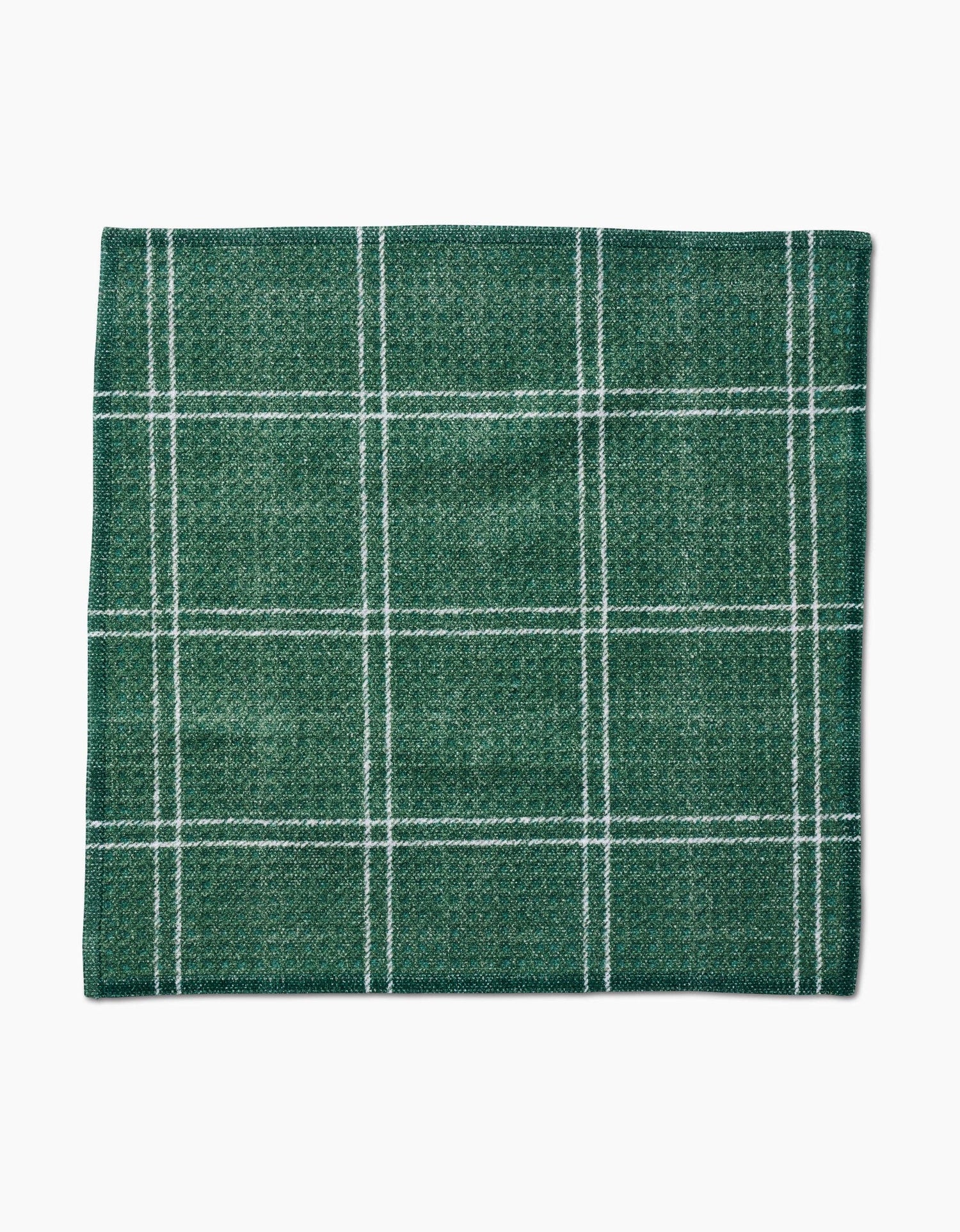 Pine Forest Plaid Dishcloth Set