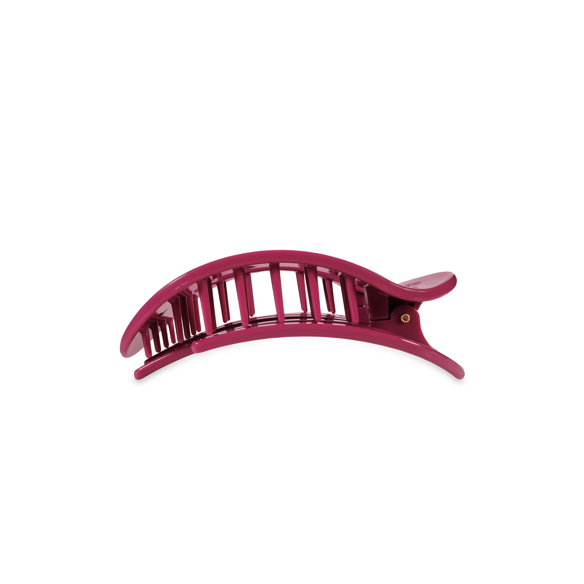 TELETIES - Flat Round Hair Clip | Small | Wild Side