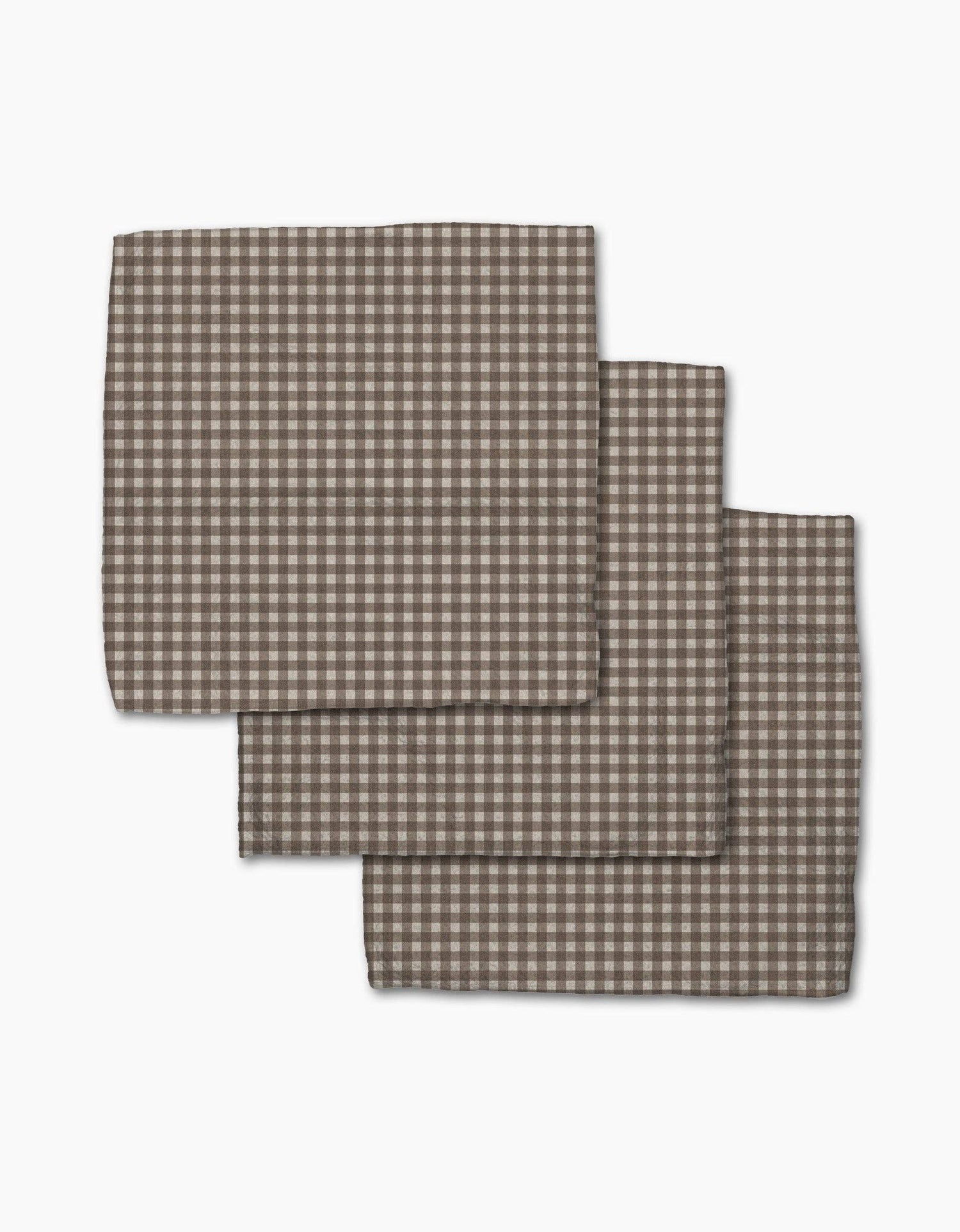 Whidbey Check Dishcloth Set