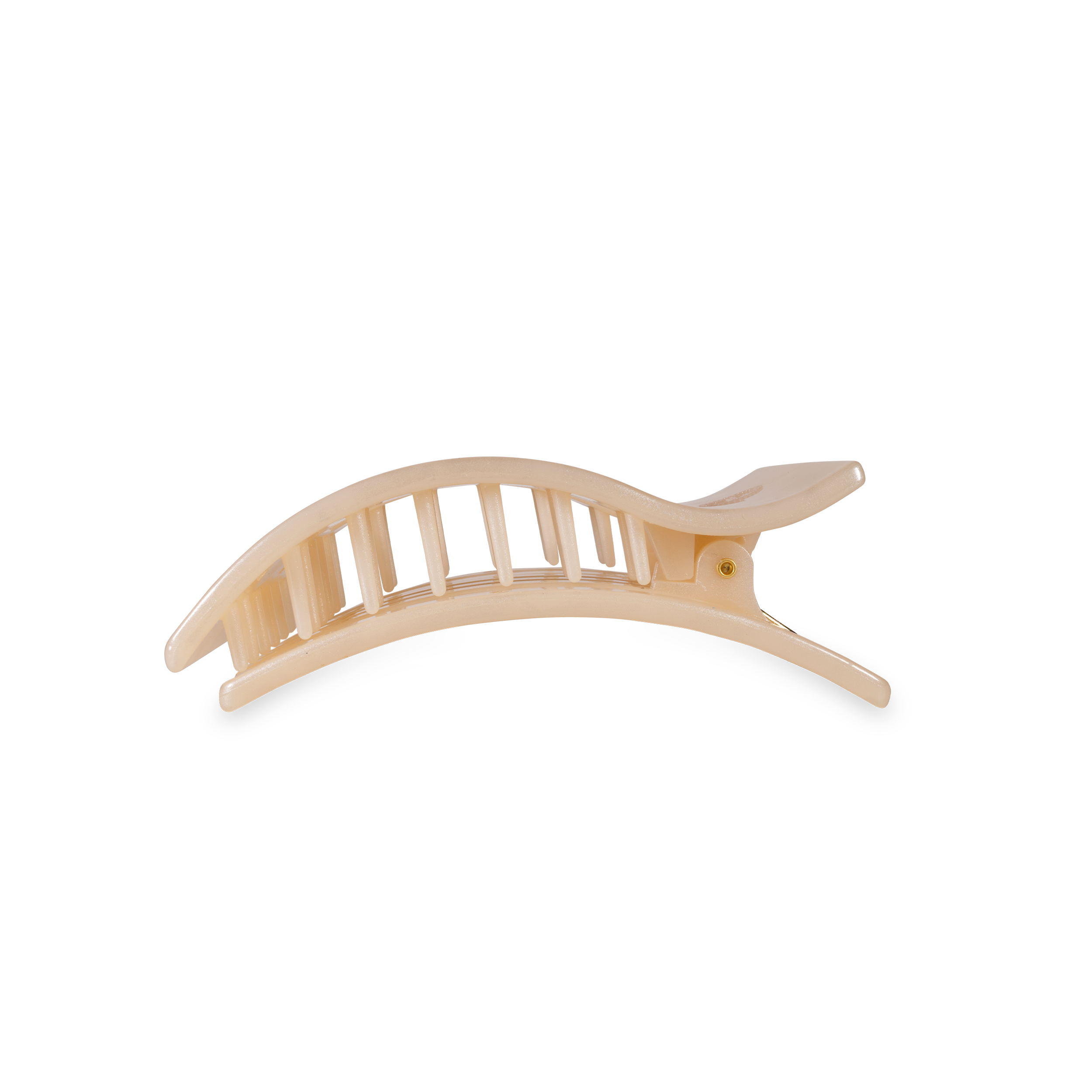 TELETIES - Flat Rectangle Hair Clip | Medium | Soft Surf