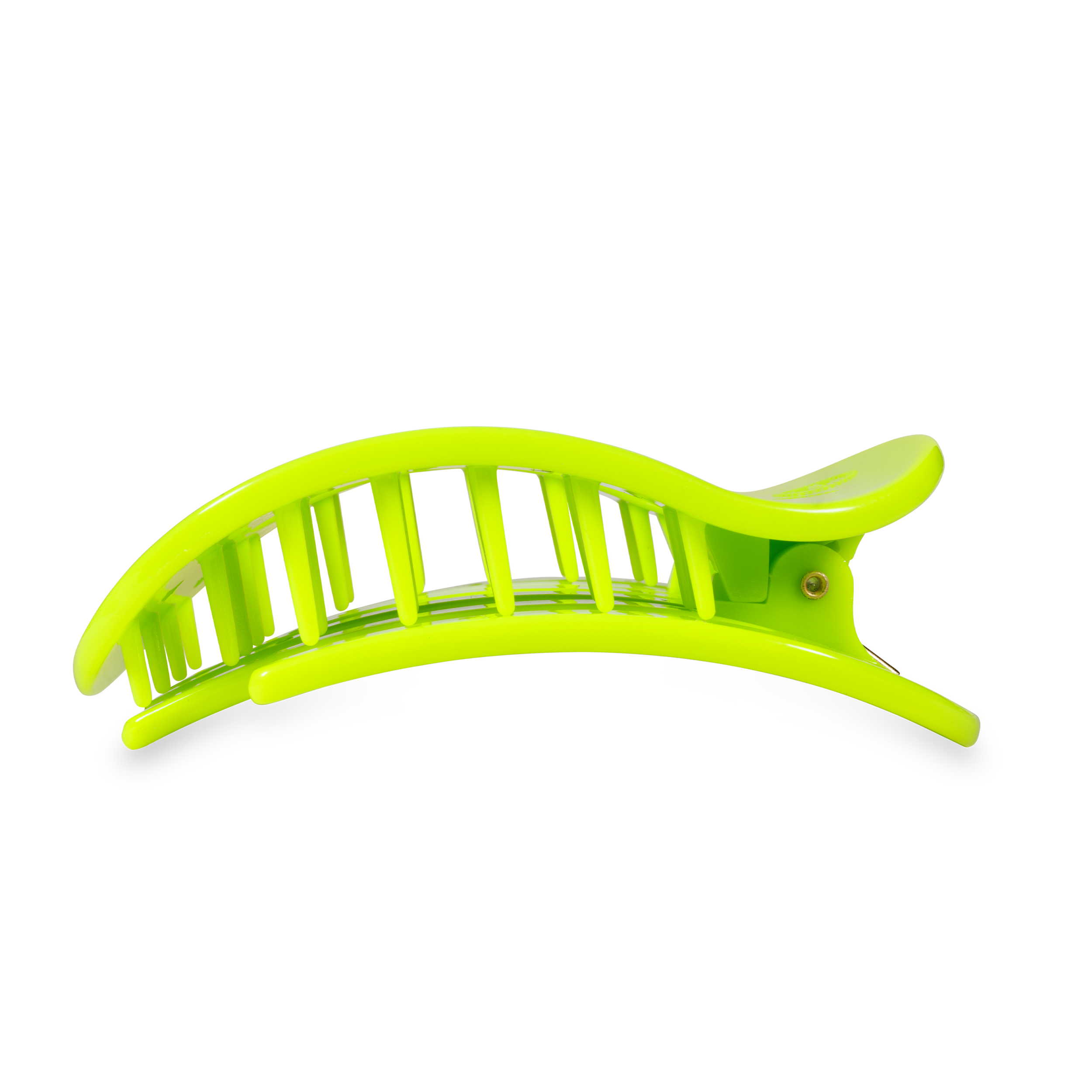 TELETIES - Flat Round Hair Clip | Large | Summer Brights