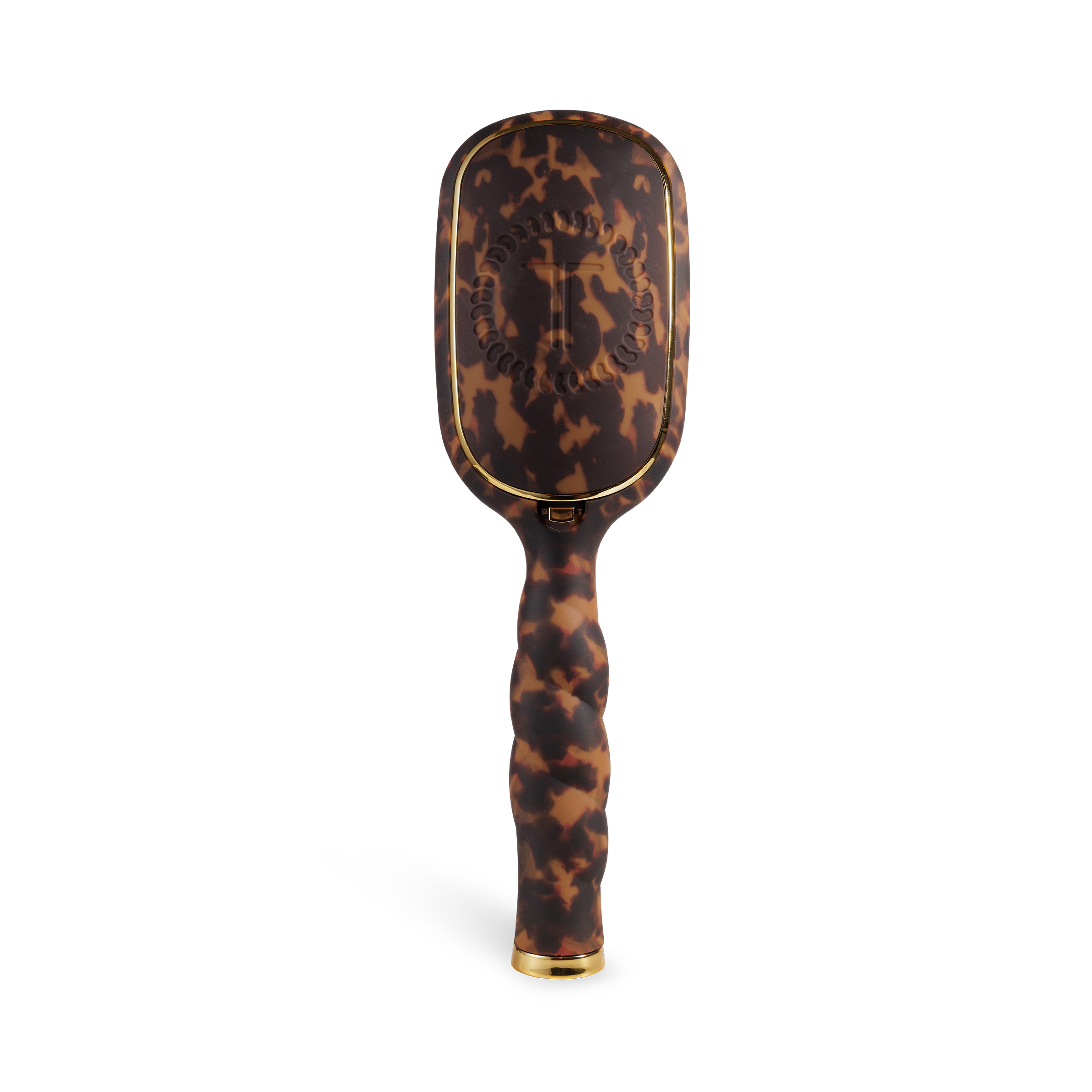 TELETIES - Detangler Hair Brush for Medium Hair - Tortoise