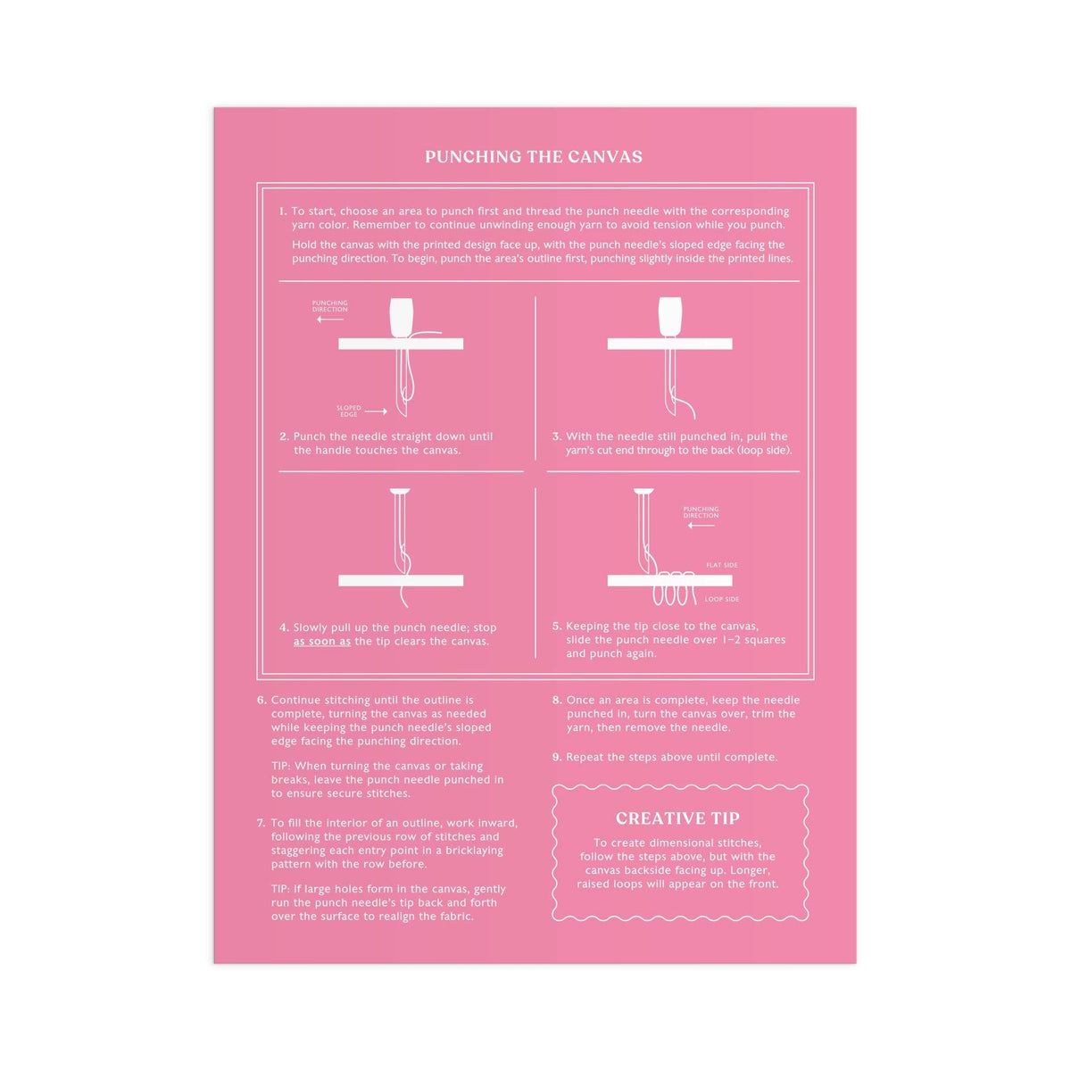 Chronicle Books - Cozy Cottage Punch Needle Kit