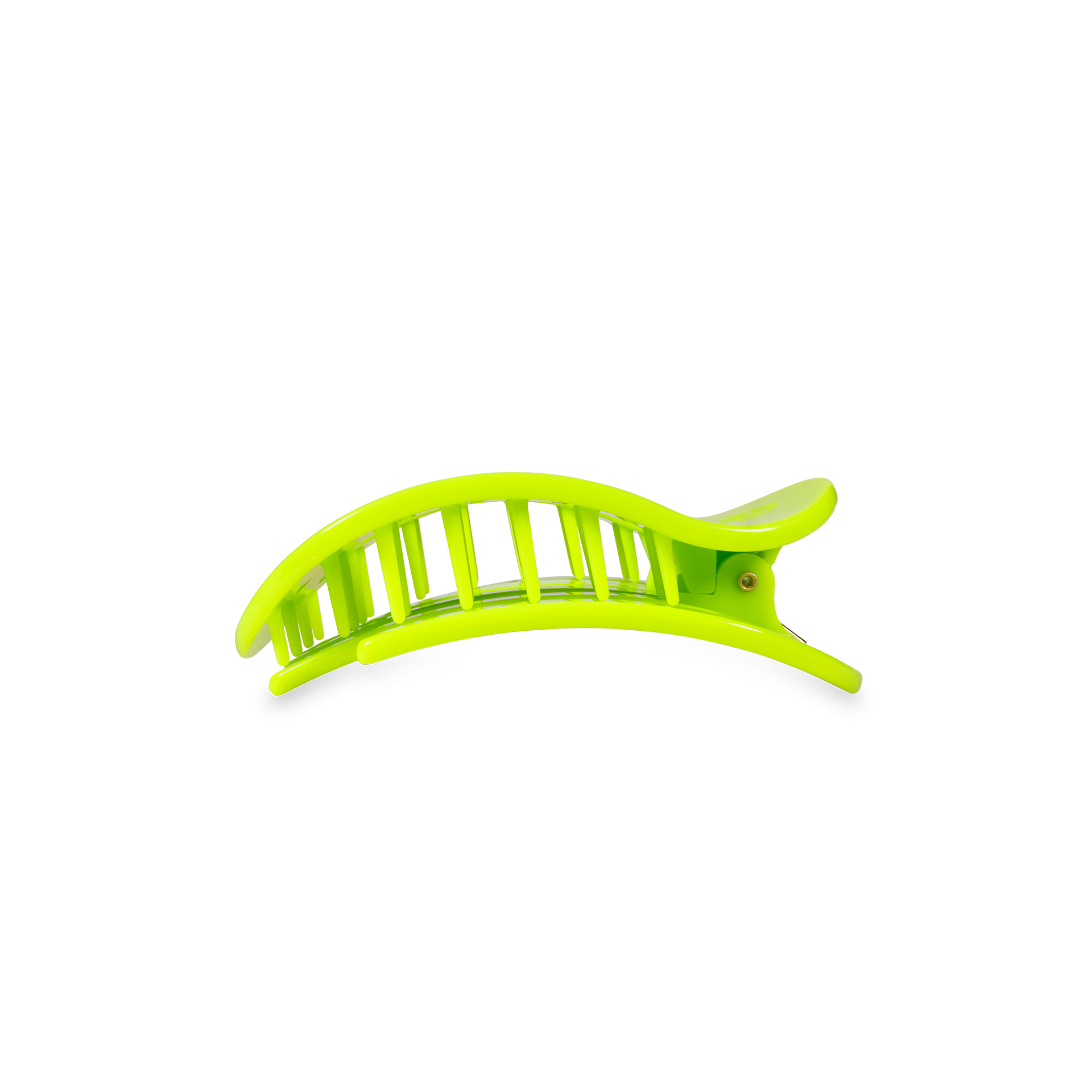 TELETIES - Flat Round Hair Clip | Small | Summer Brights