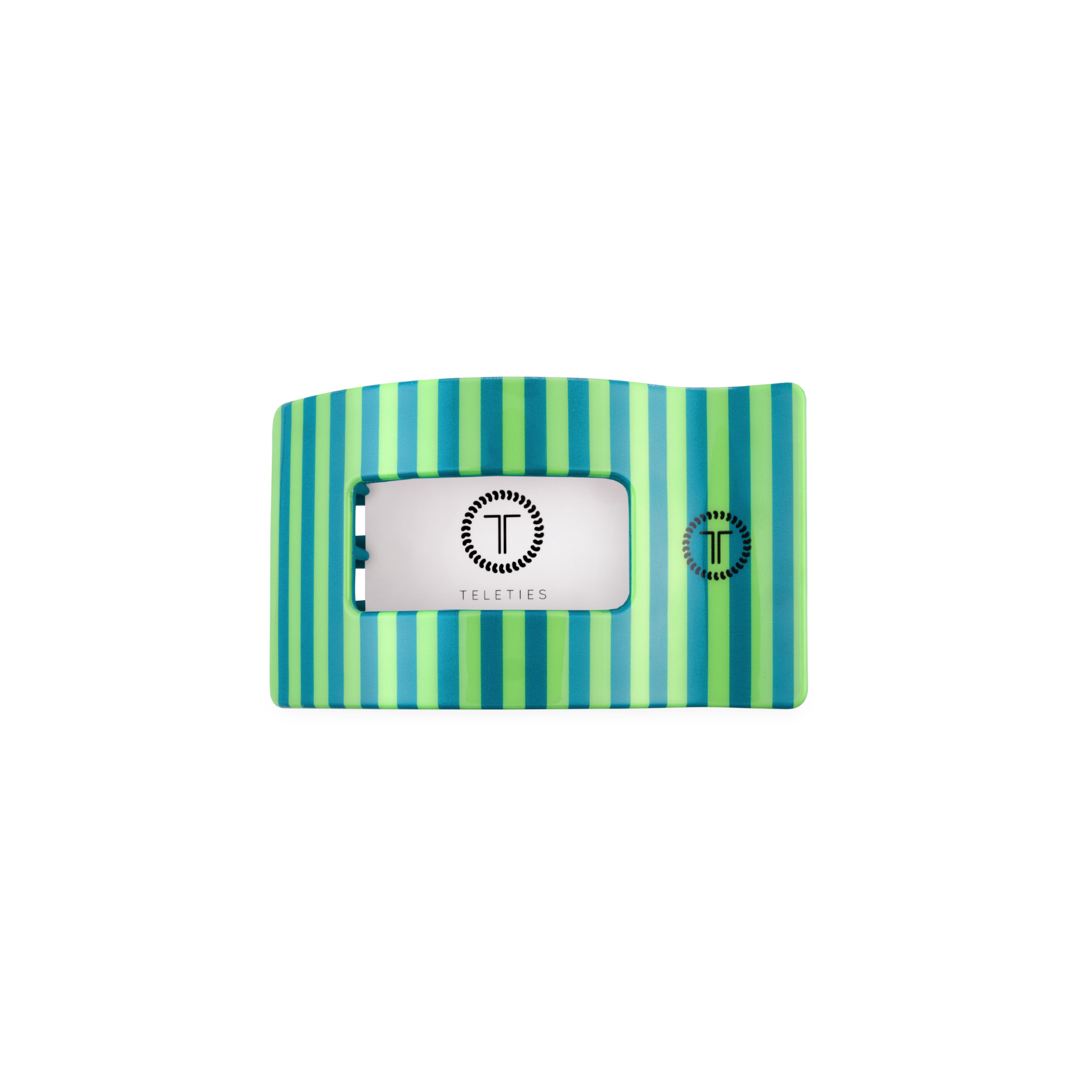 TELETIES - Cabana Cutie | Small | Flat Rectangle Hair Clip