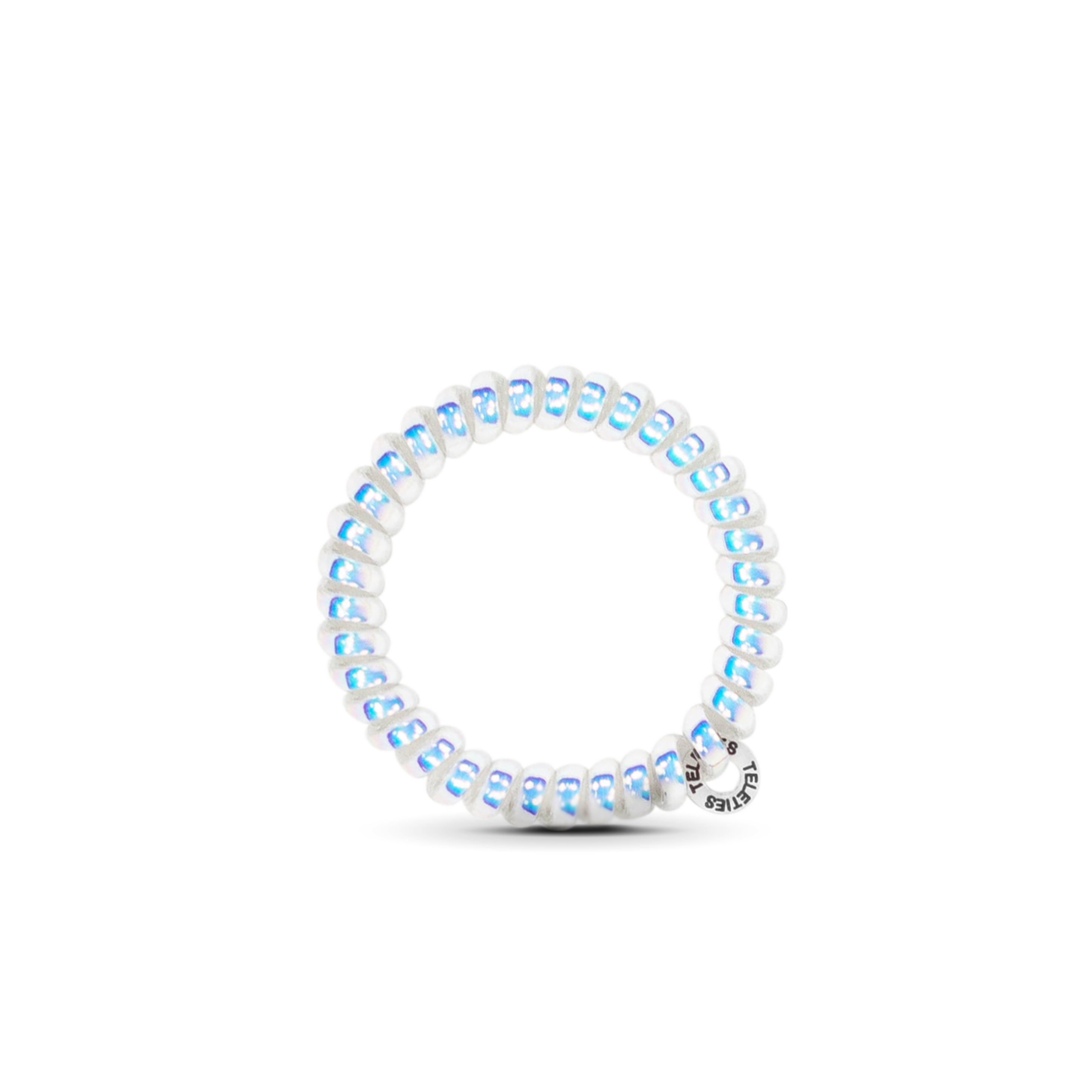 TELETIES - Spiral Hair Coils | Small | Peppermint Hair Ties