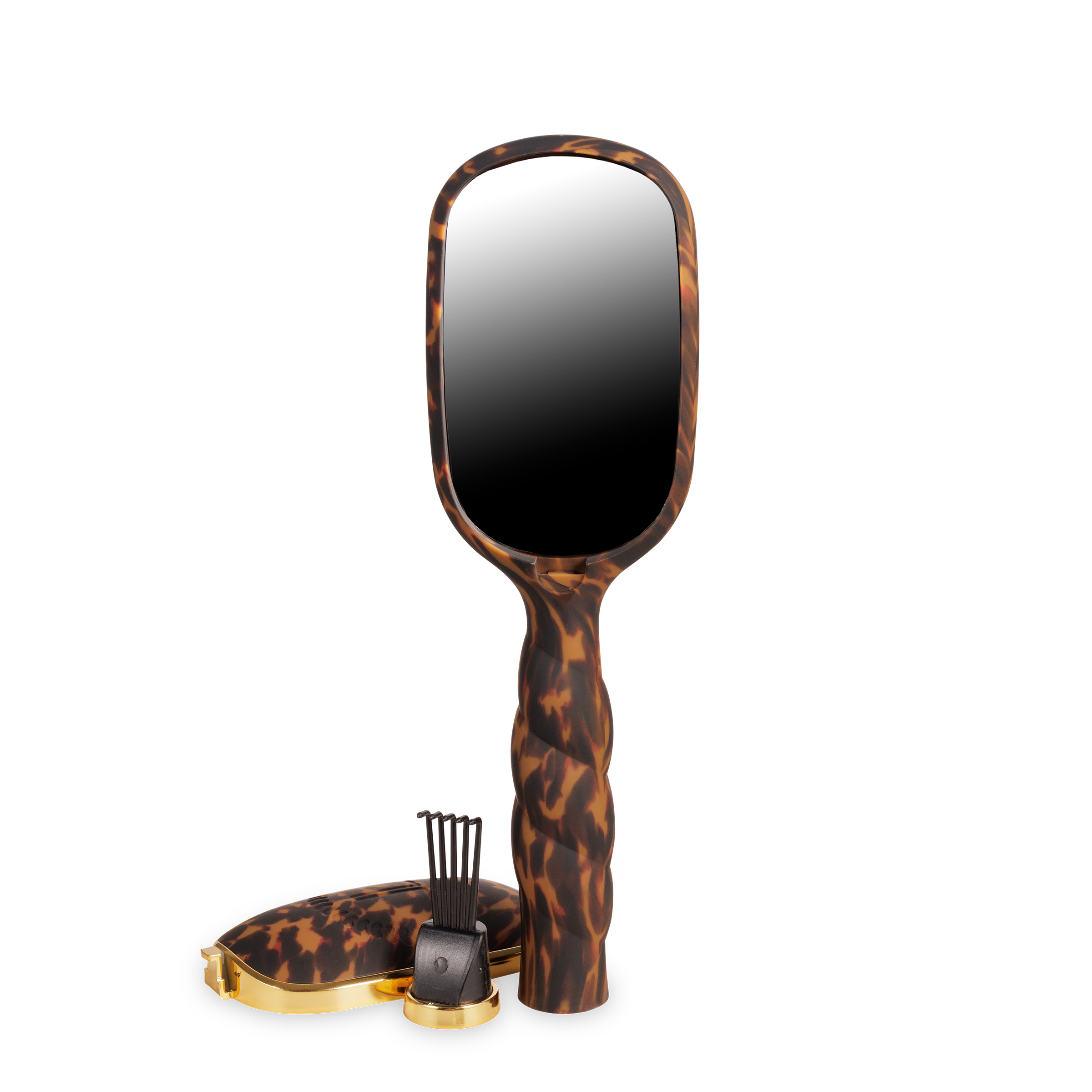 TELETIES - Detangler Hair Brush for Fine Hair - Tortoise