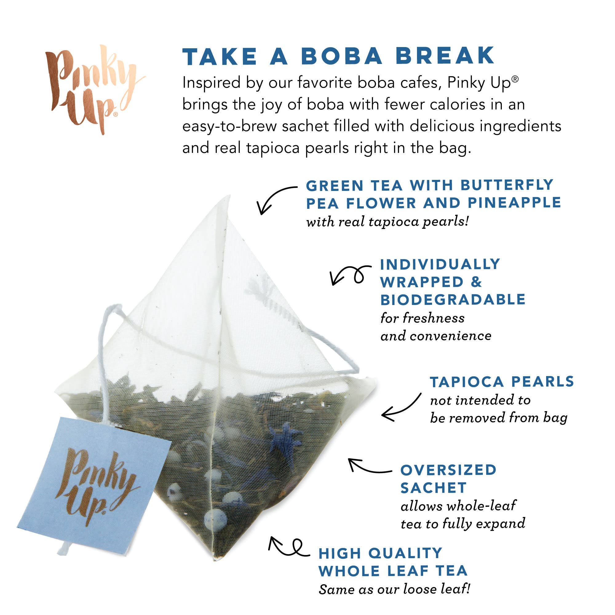 Boba Tea - Butterfly