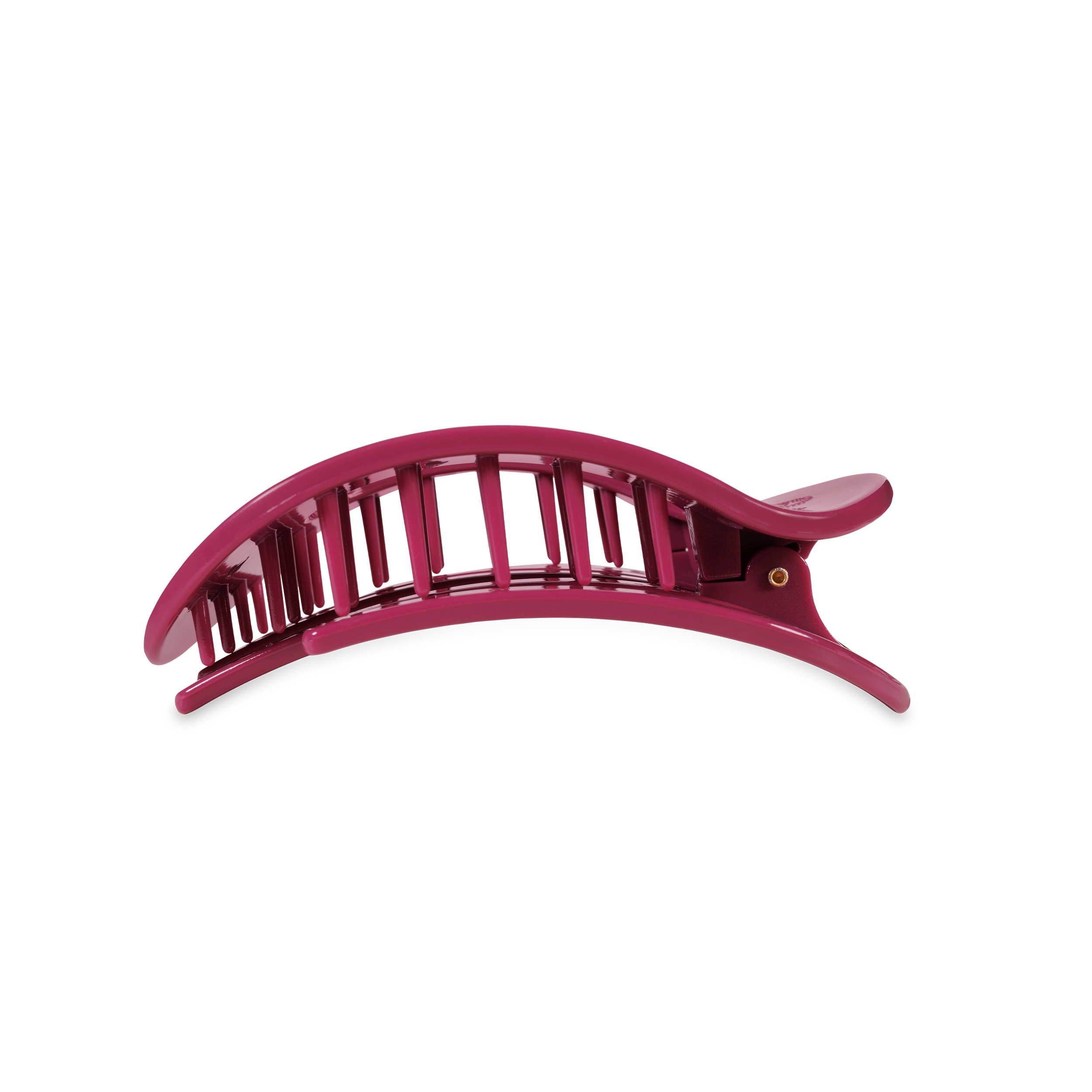 TELETIES - Flat Round Hair Clip | Medium | Wild Side