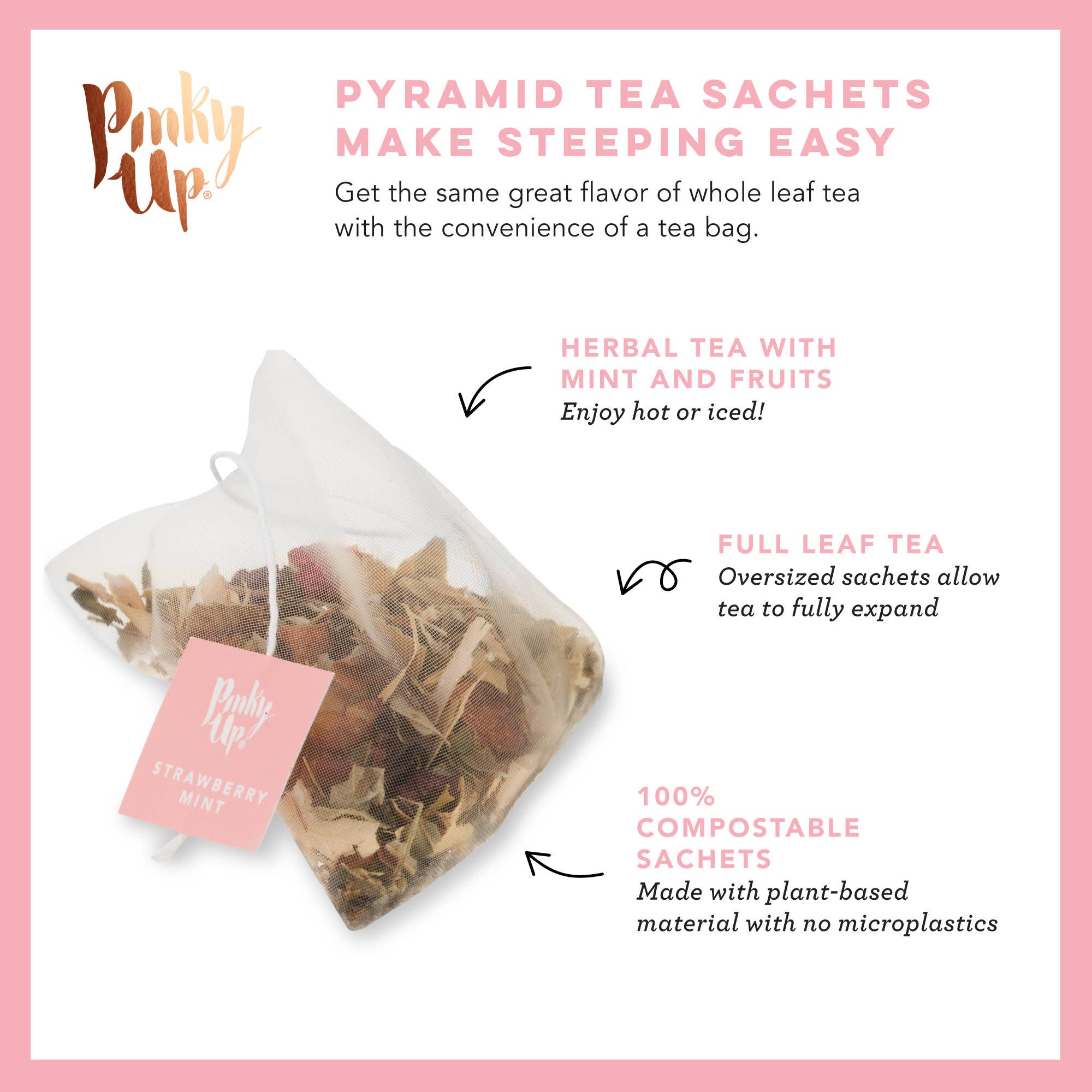Strawberry Mint Herbal Tea