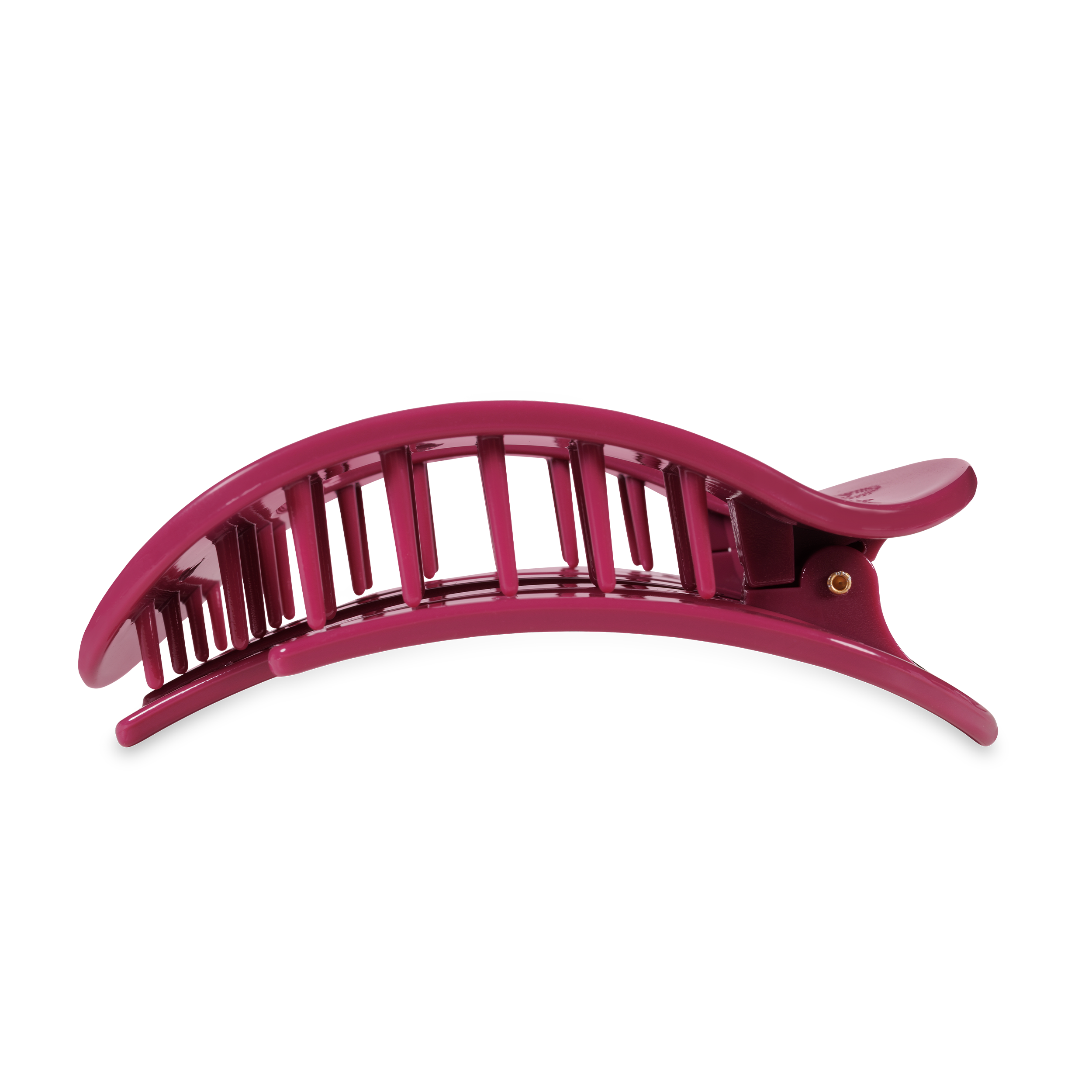 TELETIES - Flat Round Hair Clip | Large | Wild Side