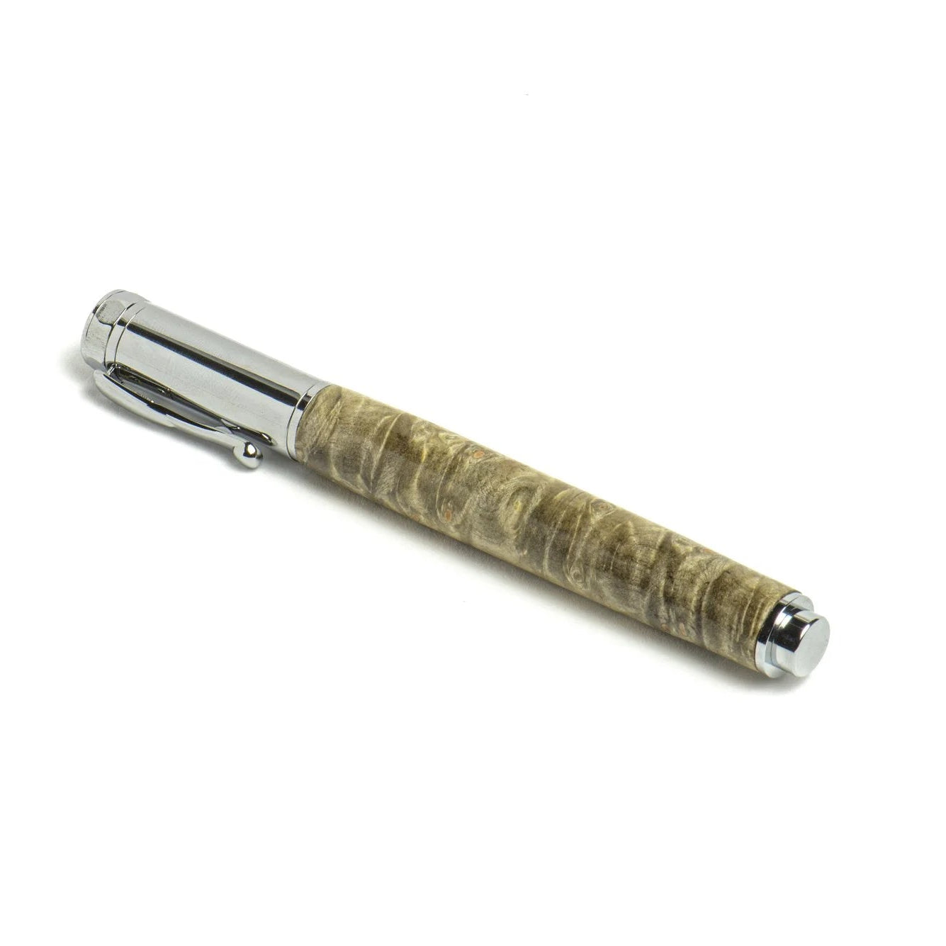 Buckeye Burl Chrome Magnet