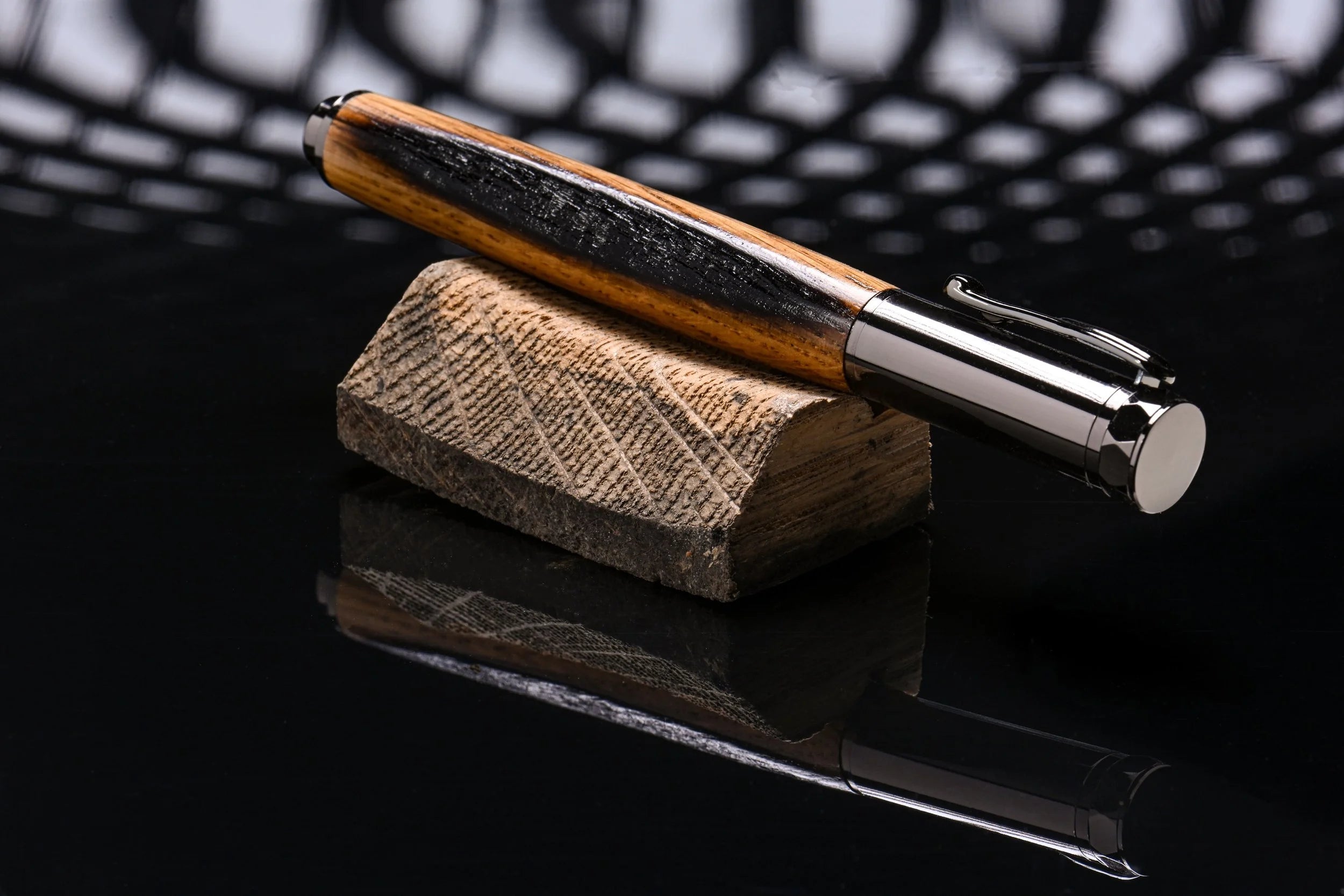 KY Bourbon Barrel Gun Metal Magnet