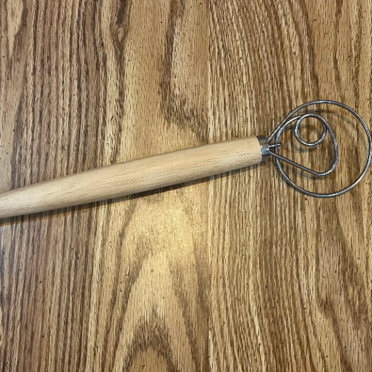 Danish Whisk - Kitchen Dough Whisk