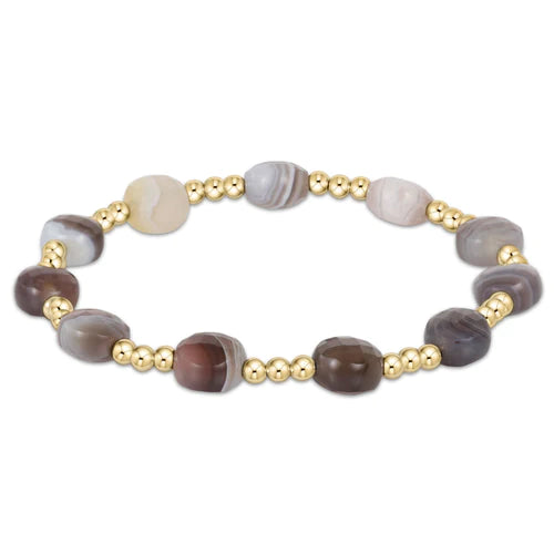 ENewton Admire Gold Bead Gemstone Bracelet Collection