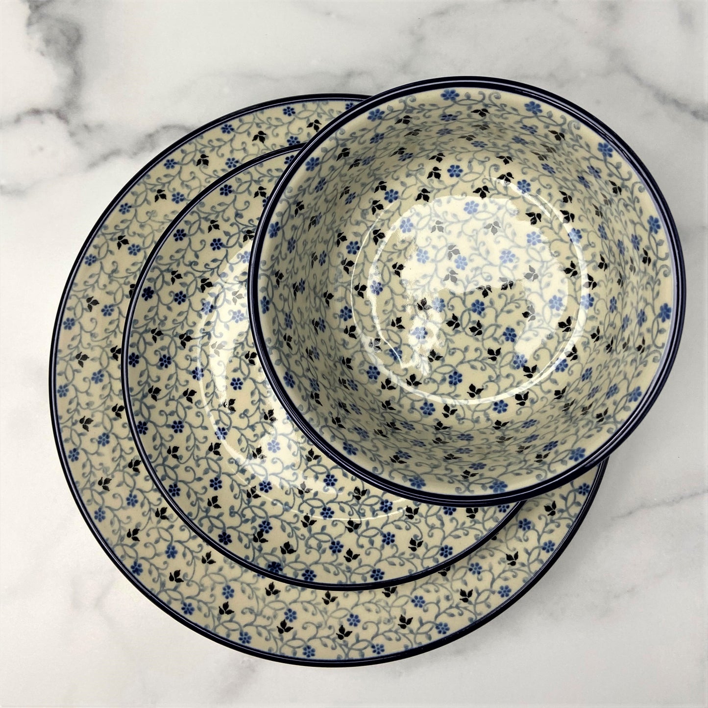 China Flower Soup/Cereal Bowl 6"