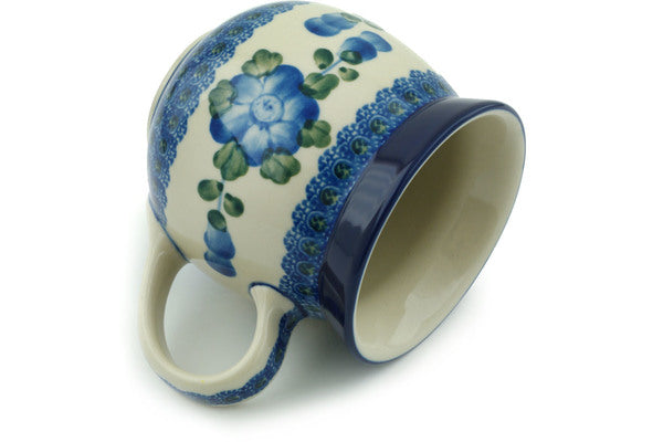 Blue Poppy 16 oz. Bubble Mug
